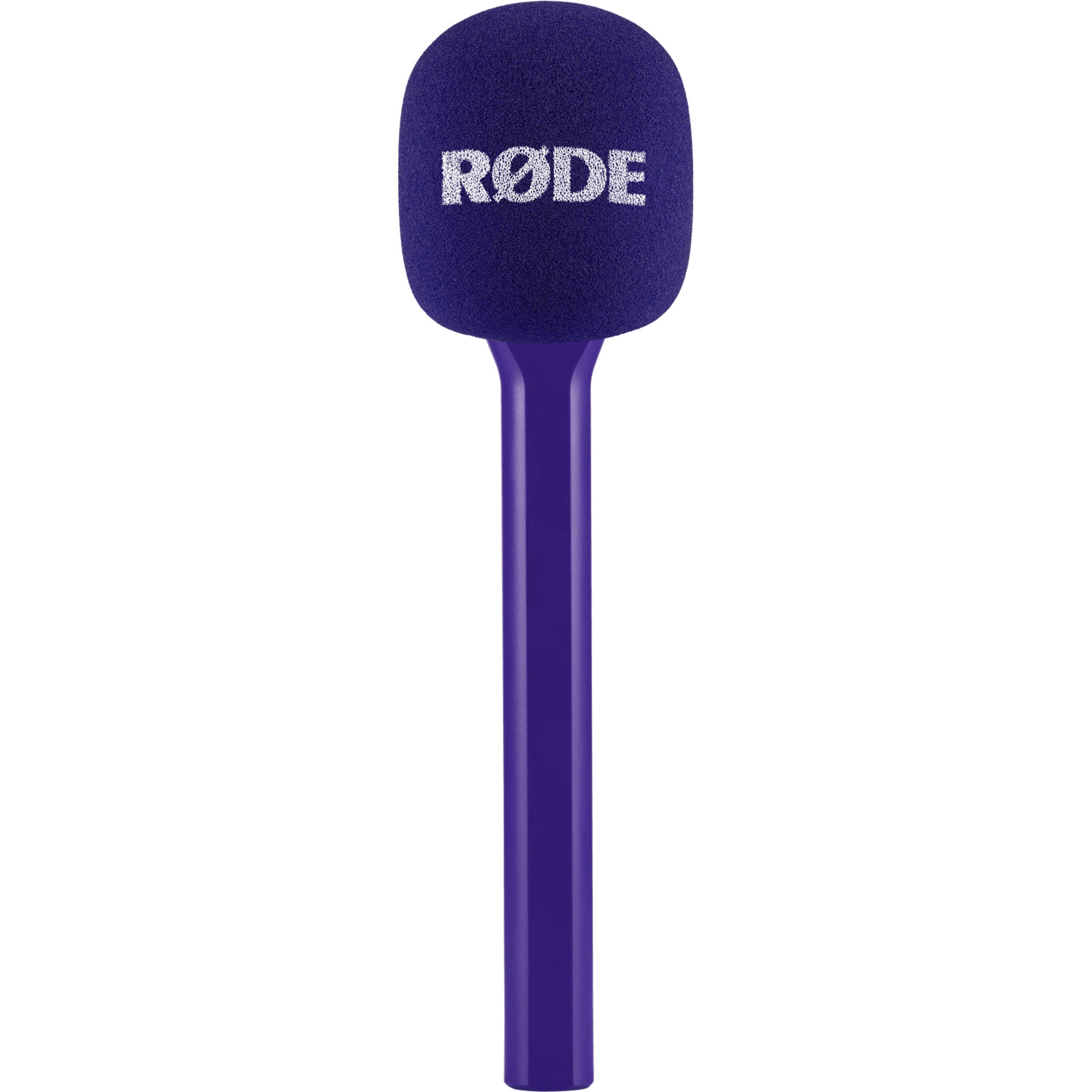 Rode Interview GO Handheld Mic Adapter for Wireless Clip-On Transmitter (Purple)
