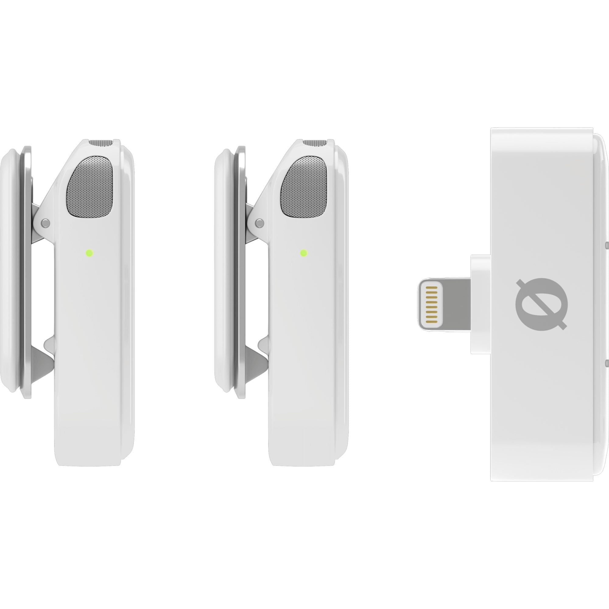 Rode Wireless Micro 2-Person Ultracompact Wireless Microphone System with Lightning (2.4 GHz, White)