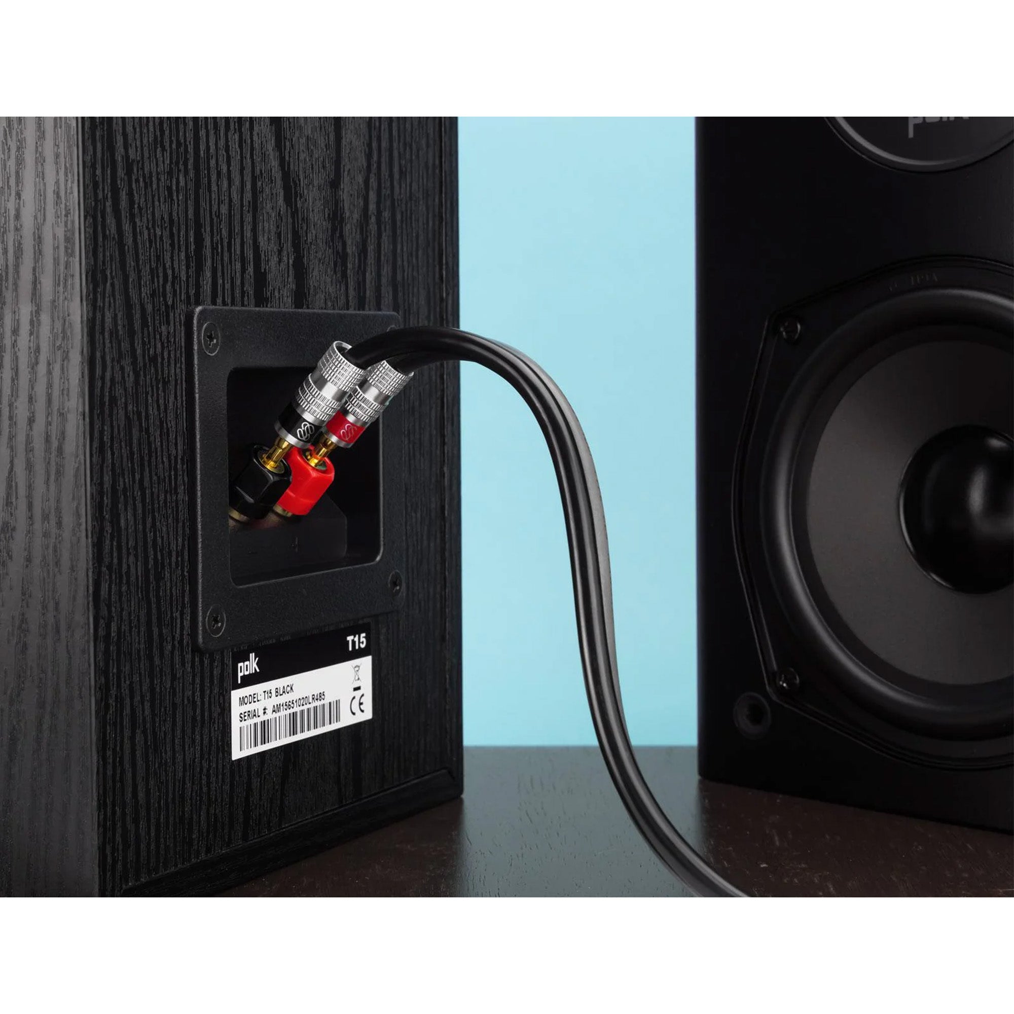 Sewell Silverback Gold Plated Dual-Screw Banana Plugs (1 Red & 1 Black)