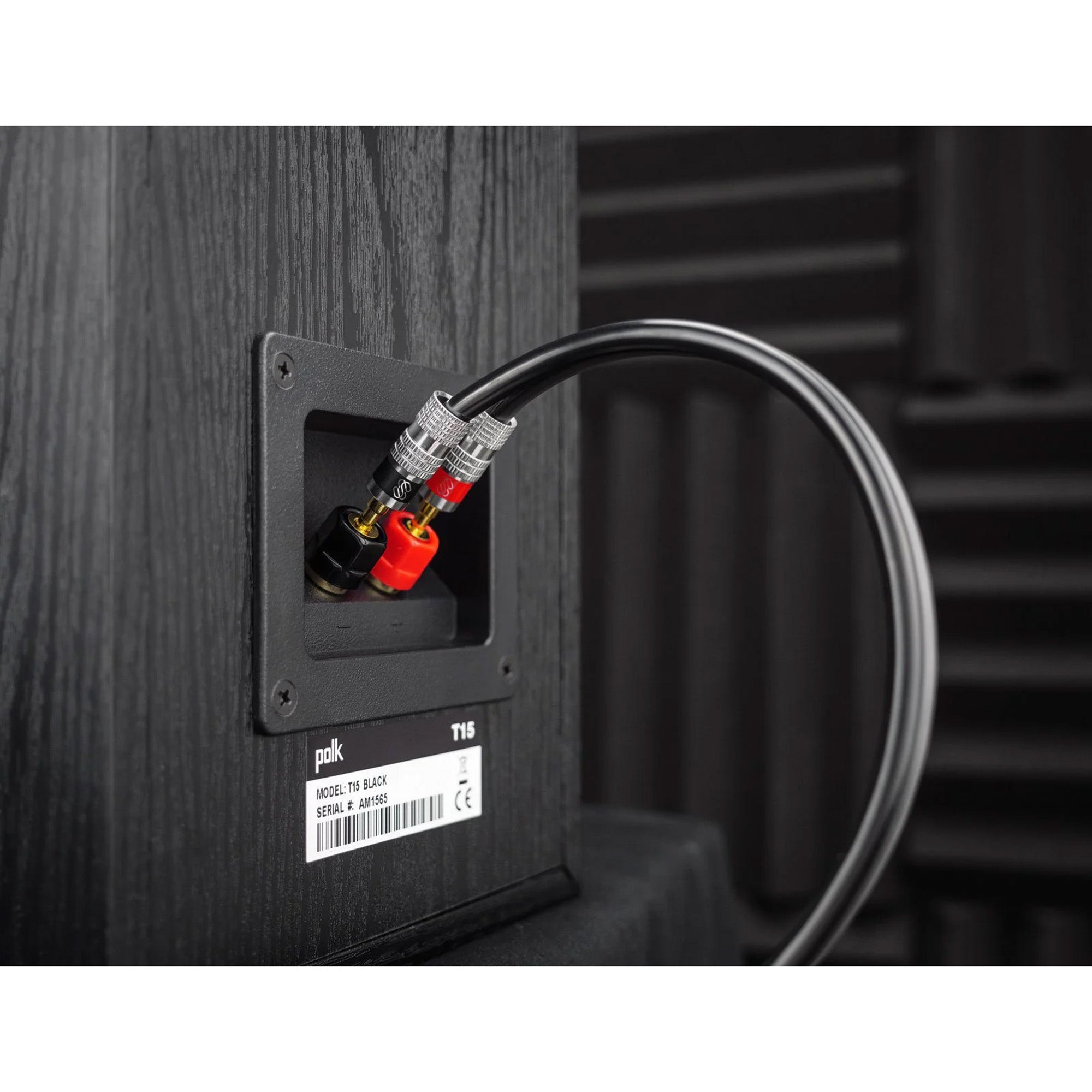 Sewell Silverback Gold Plated Dual-Screw Banana Plugs (1 Red & 1 Black)