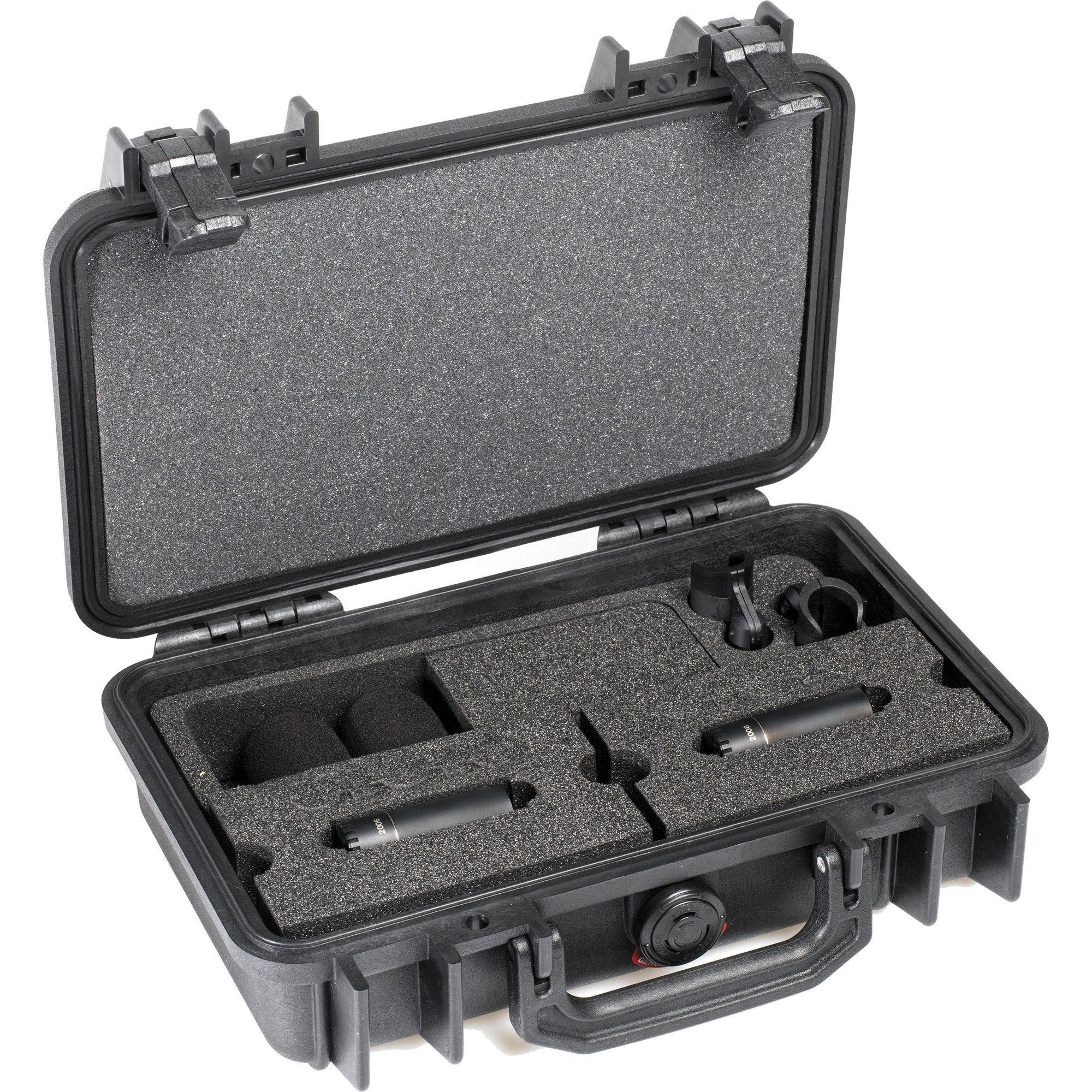 DPA ST2006C Stereo Pair 2006C Microphones with Clips and Windscreens in Peli Case