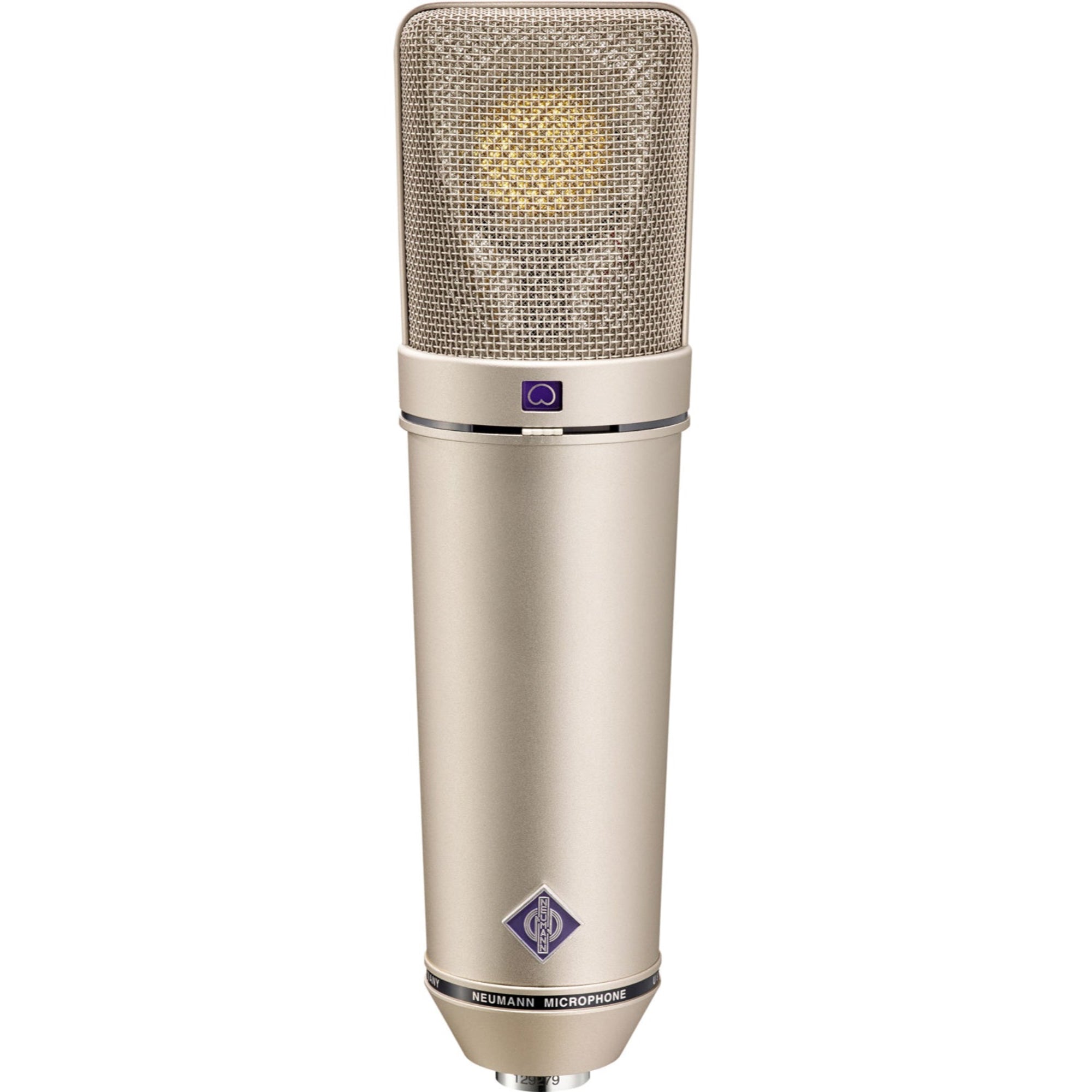 Neumann U 87 Ai Large-Diaphragm Multipattern Condenser Studio Microphone (Stereo Set, Nickel)