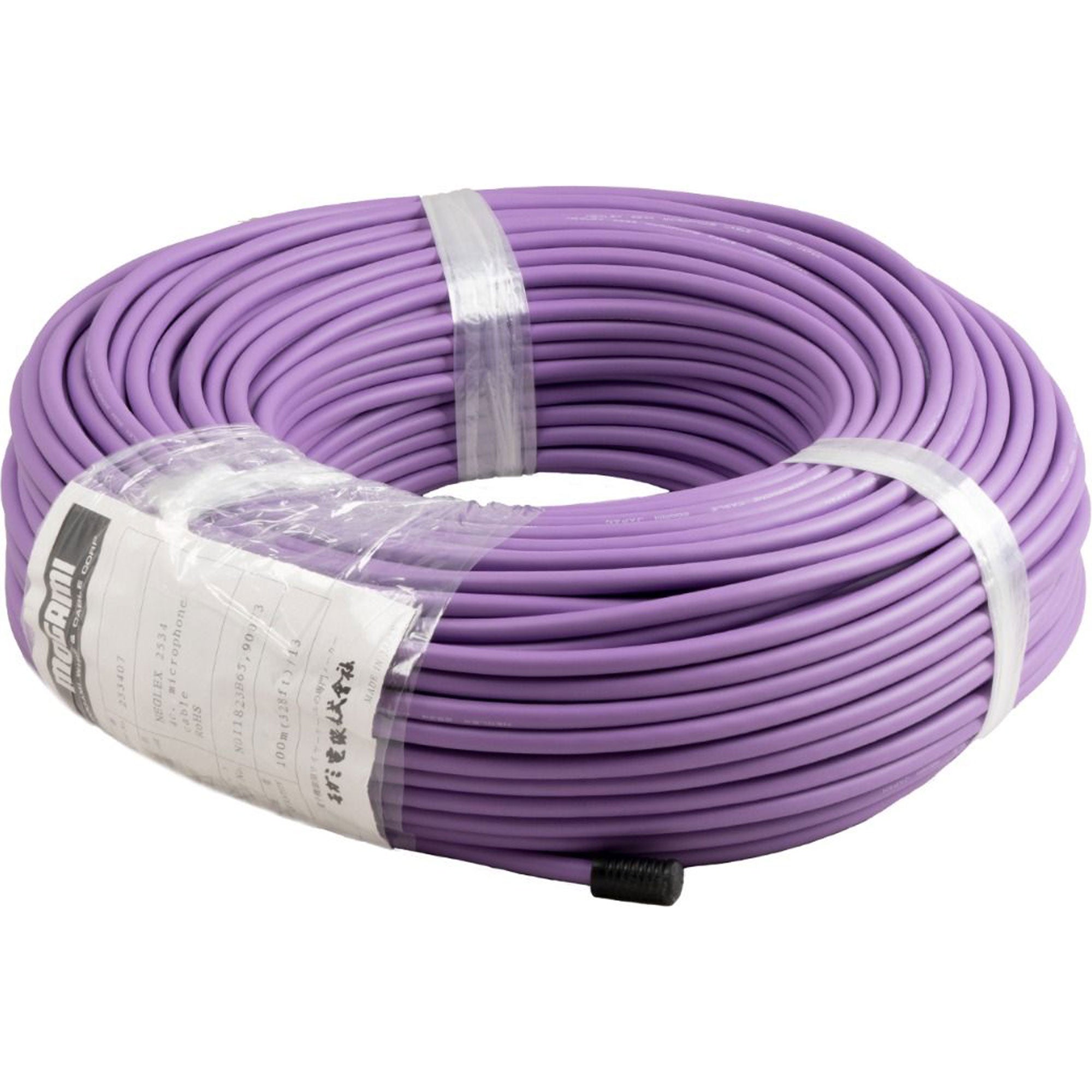 Mogami W2534 Neglex Quad Microphone Cable (Purple, 164'/50m Roll)