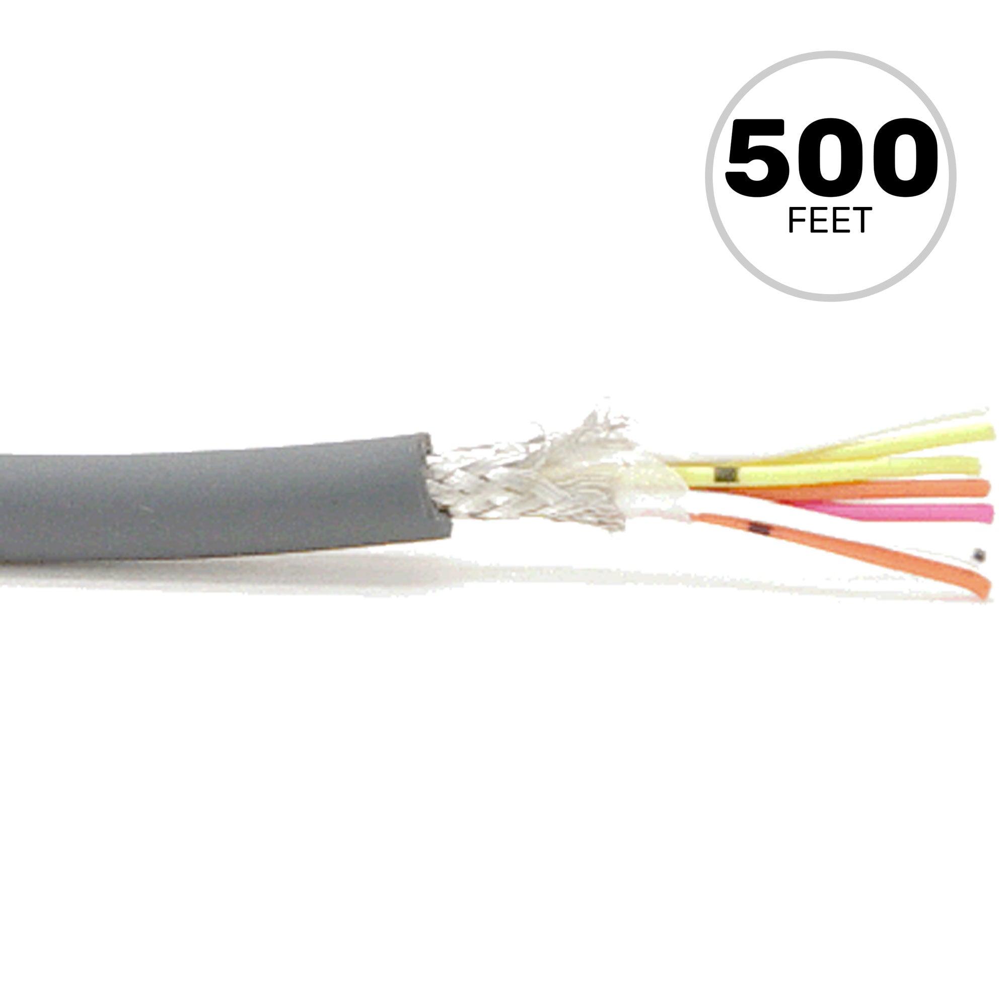 Mogami W2861 7 Conductor 28awg Superflexble Overall Shielded Cable (500' Roll)