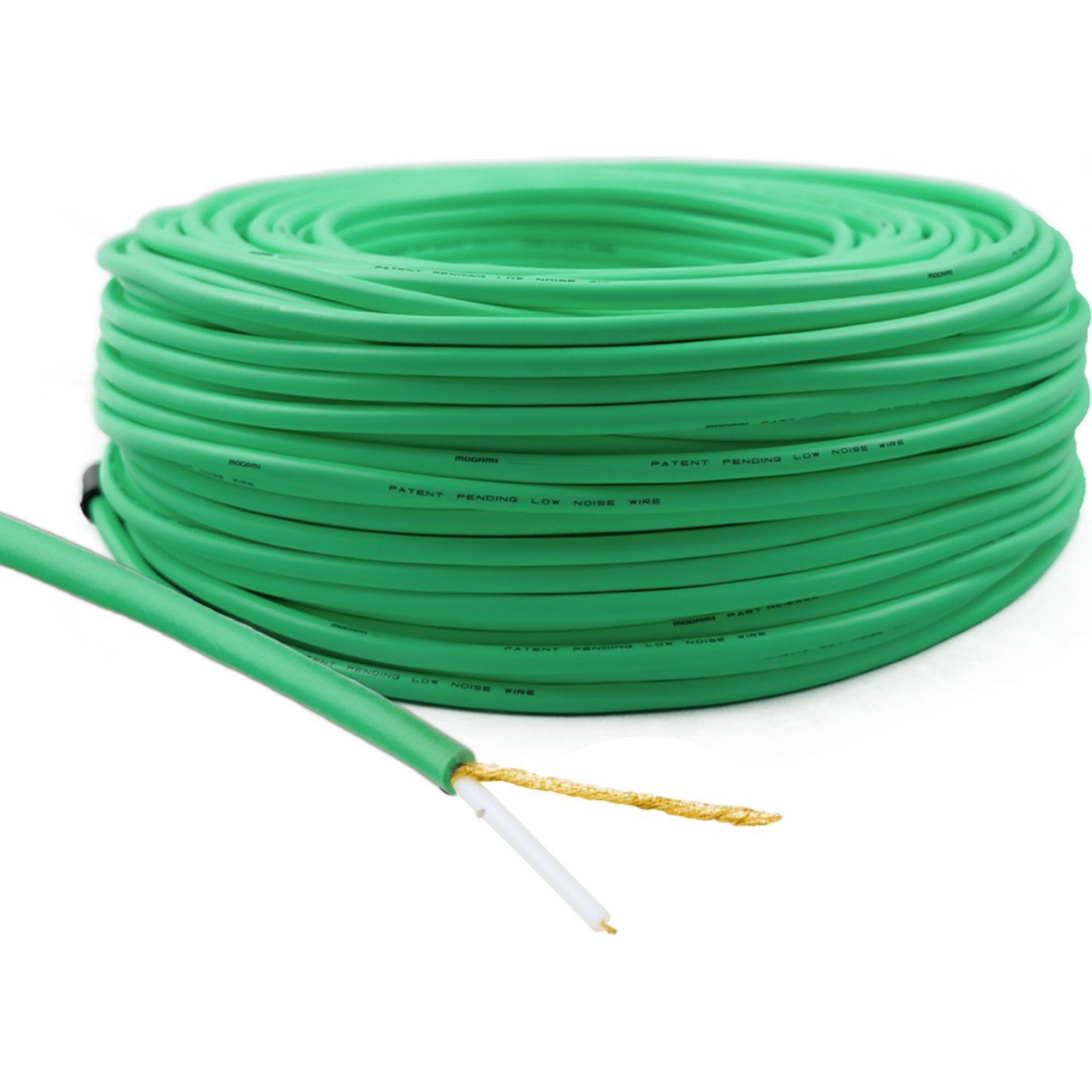 Mogami W2964 PURO II Subminiature & Miniature Coaxial Cable (Green, 656'/200m Roll)