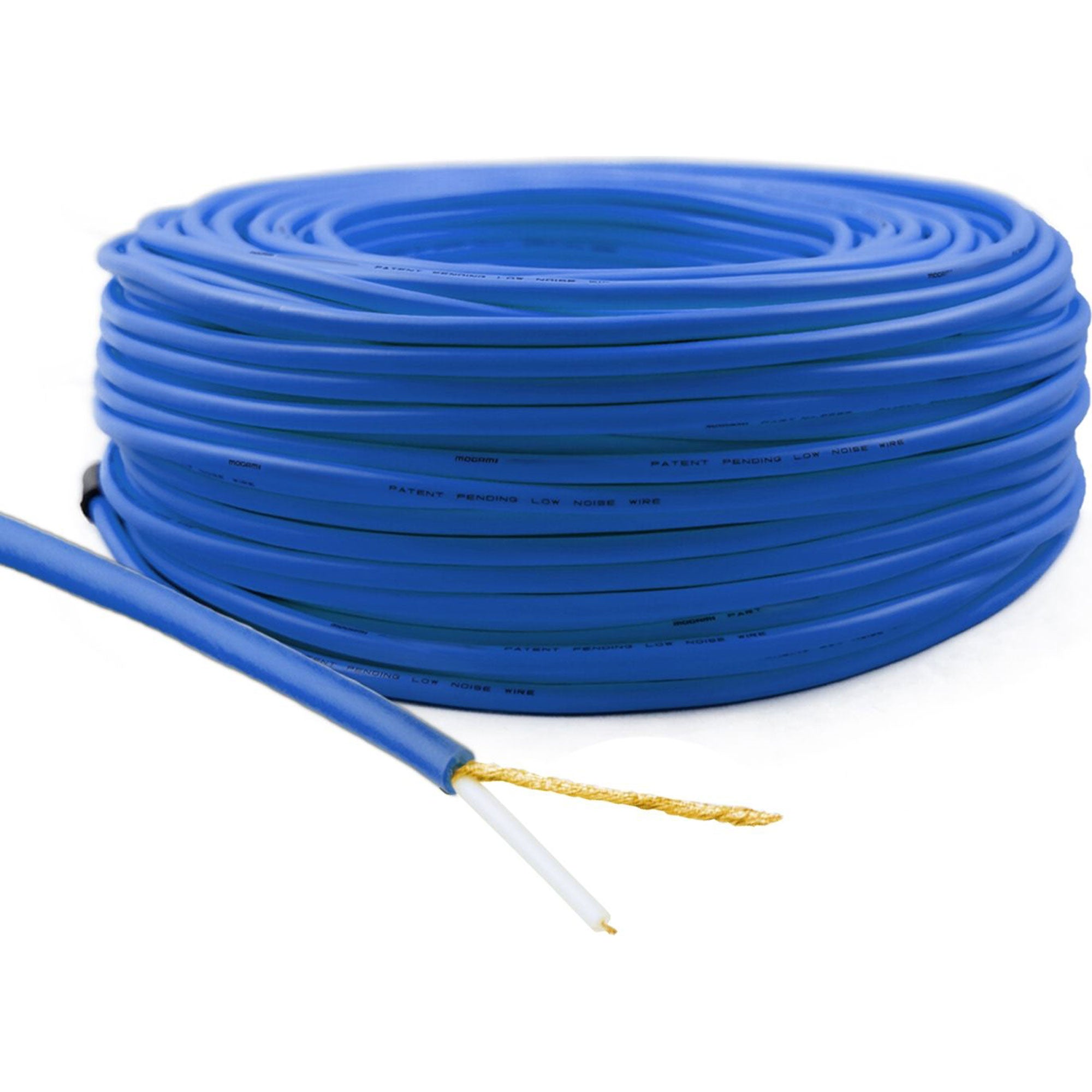 Mogami W2964 PURO II Subminiature & Miniature Coaxial Cable (Blue, 656'/200m Roll)