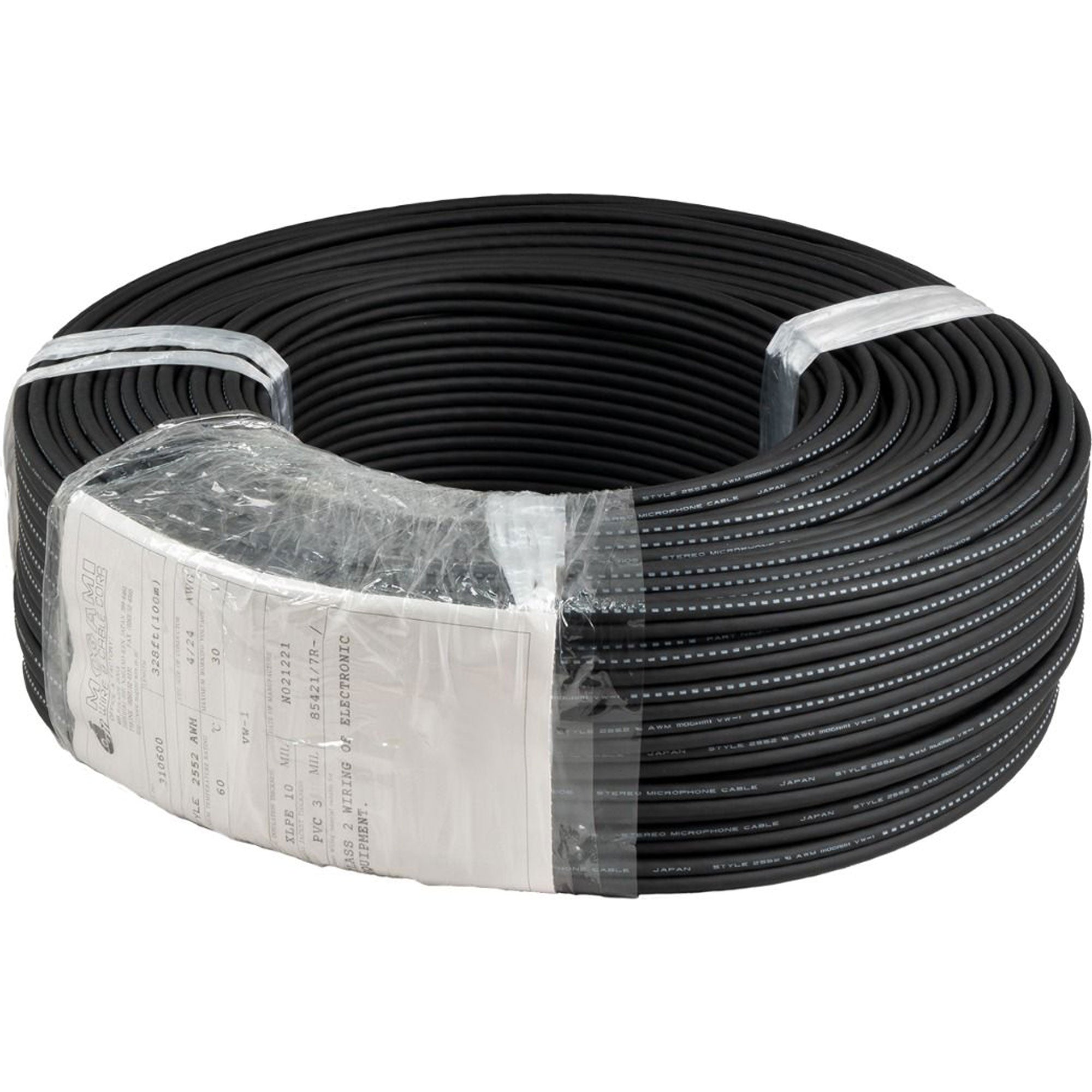 Mogami W3106 24awg Zip-Style Stereo Microphone Cable (328'/100m Roll)