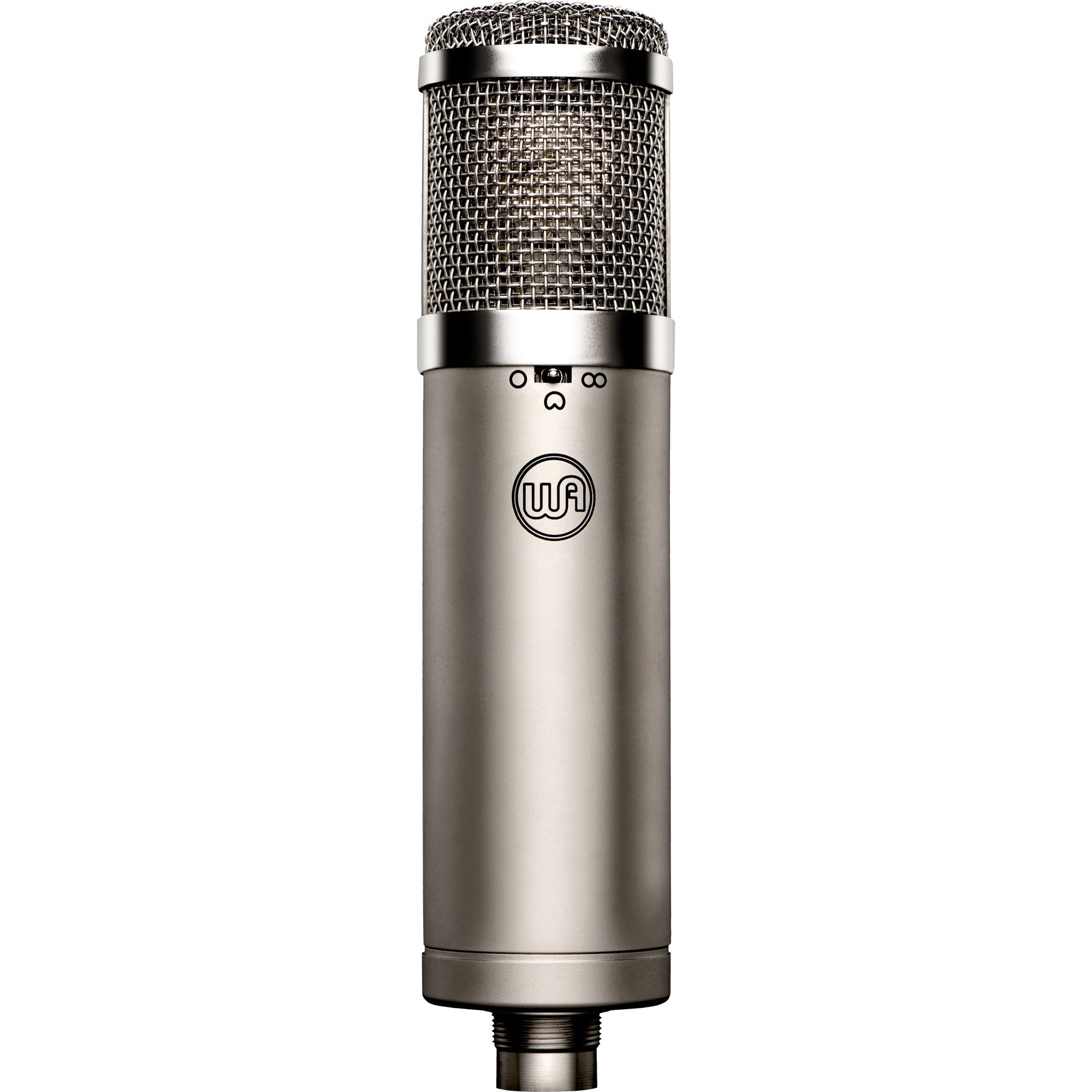 Warm Audio WA-47jr Large-Diaphragm FET Condenser Microphone with FREE 20' XLR Cable (Silver)