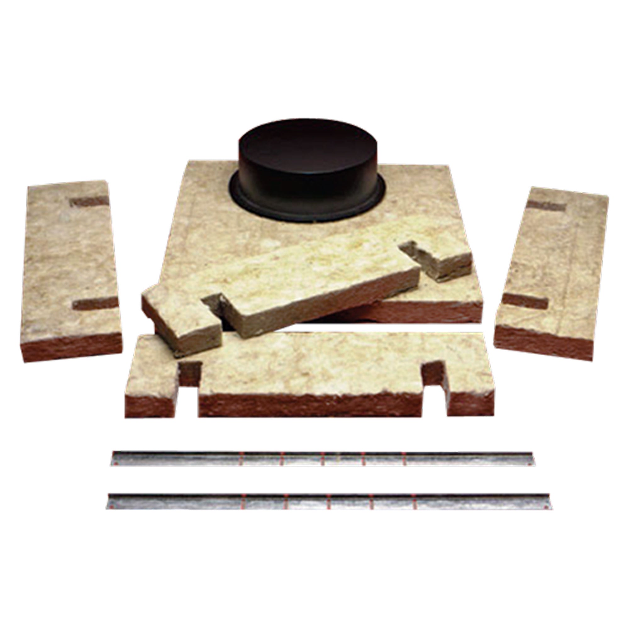 AtlasIED C10AT72FRK Fire Rated 8" Speaker with 4-Watt 25V/70V Transformer, Enclosure, and Baffle (6 Pack)