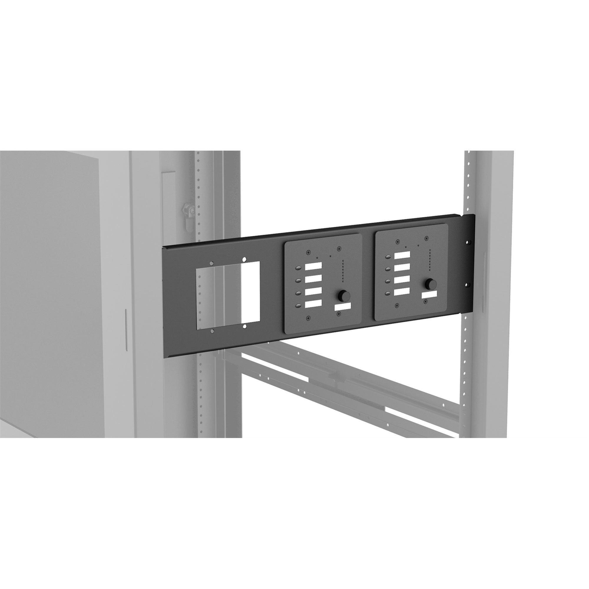 AtlasIED BB-PLT-PNL 3RU Rack Mount Kit for BlueBridge Wall Controllers