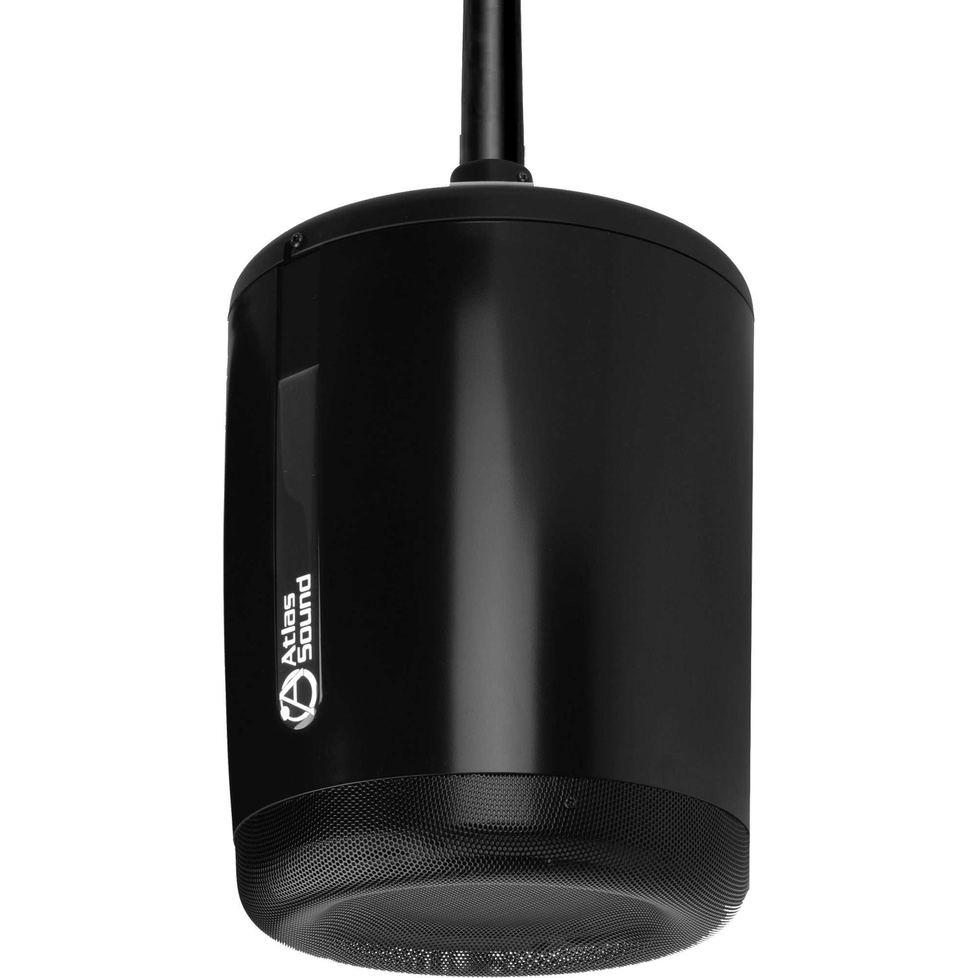 AtlasIED PM8FA-B 8" 2-Way Pendant Mount Speaker with 60-Watt 70.7V Transformer (Black)