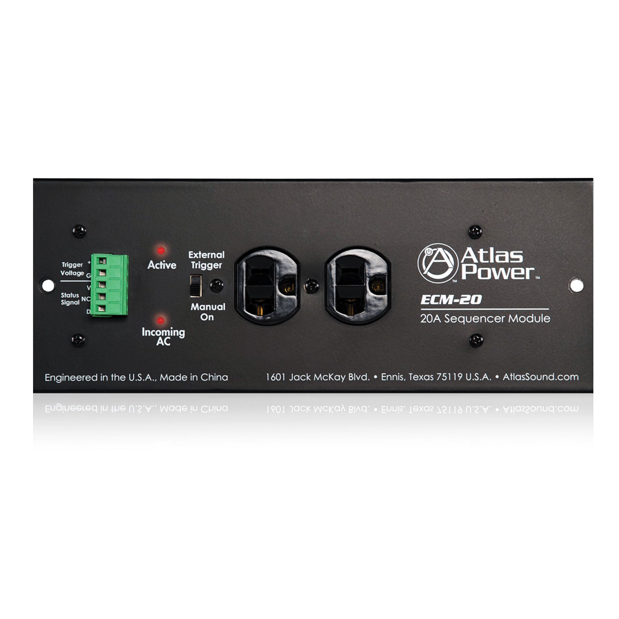 AtlasIED ECM-20 20A AC Power Conditioner and Spike Suppressor