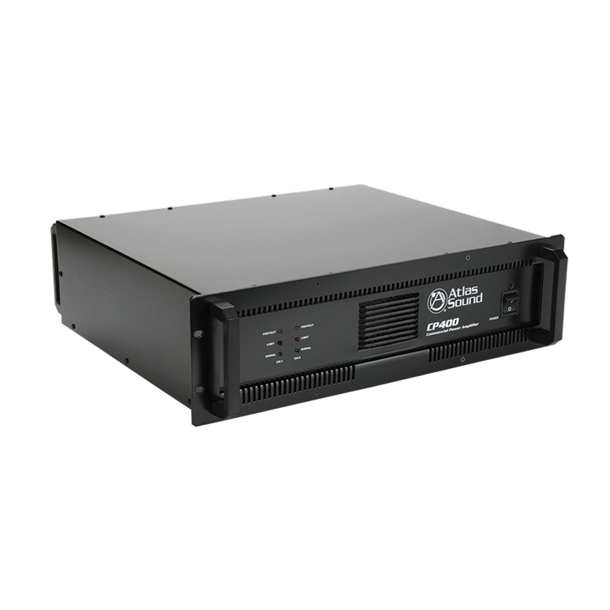 AtlasIED CP400 Dual-Channel, 400-Watt Commercial Power Amplifier