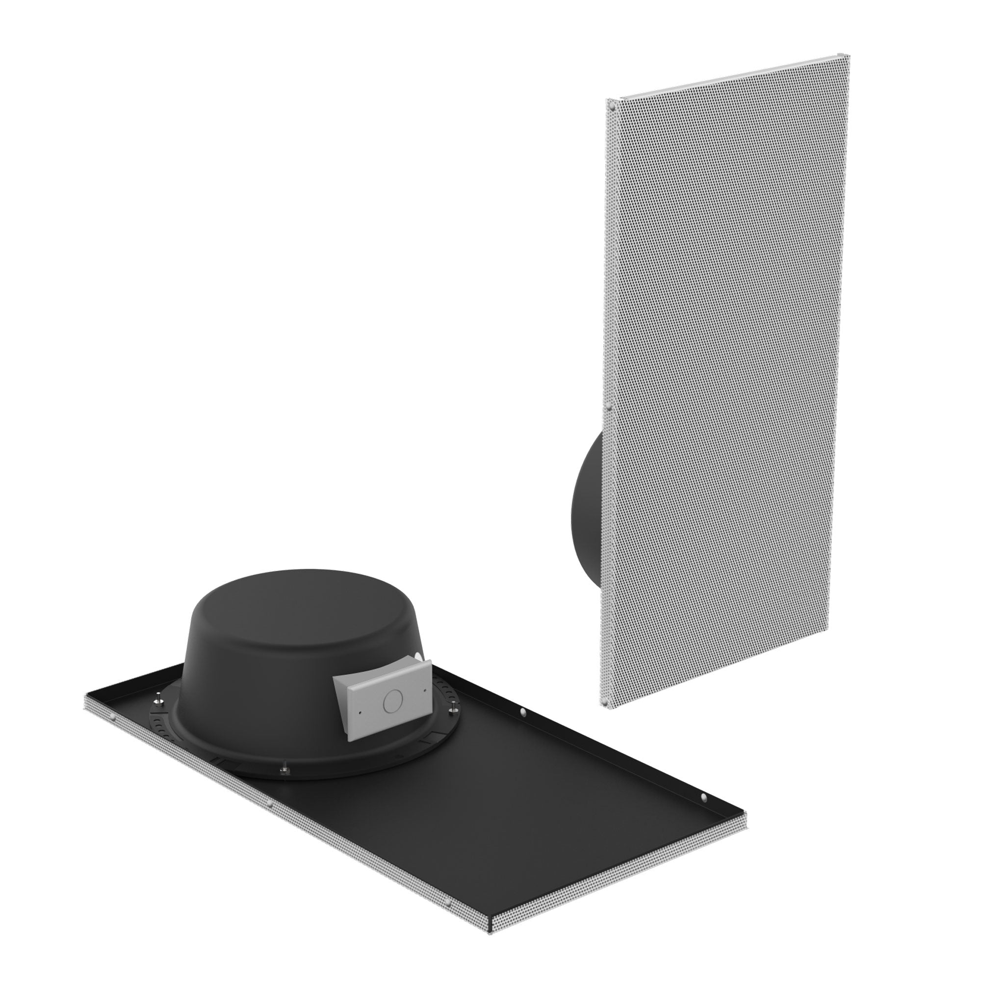 AtlasIED DT12 1'x2' Drop Tile Speaker Package with Perforation Across Entire Tile (Pair)