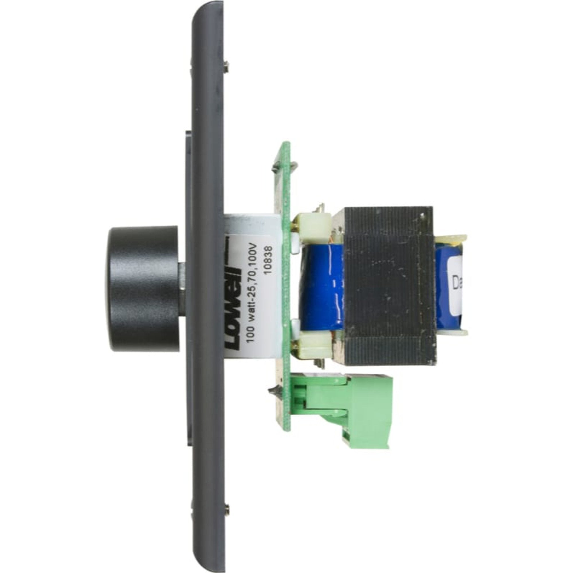 Lowell 100LVC-DB Single Gang 100W Volume Attenuator (Decora Black)