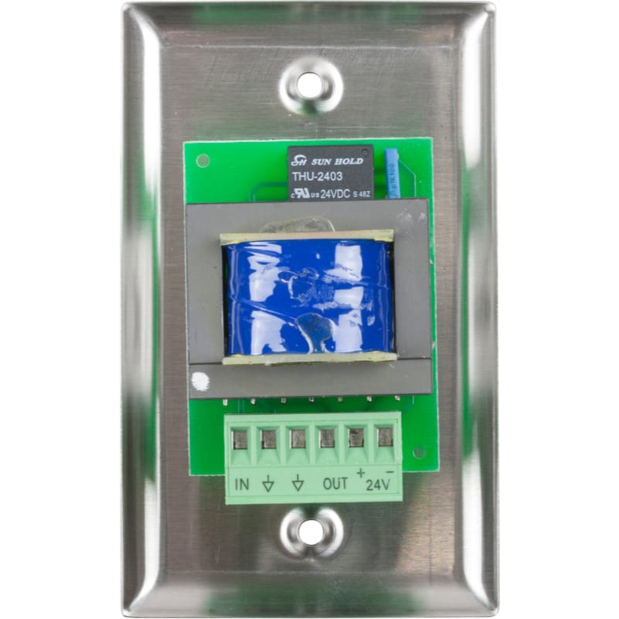 Lowell 100LVC-PA Single Gang 100W Volume Attenuator (Stainless Steel)