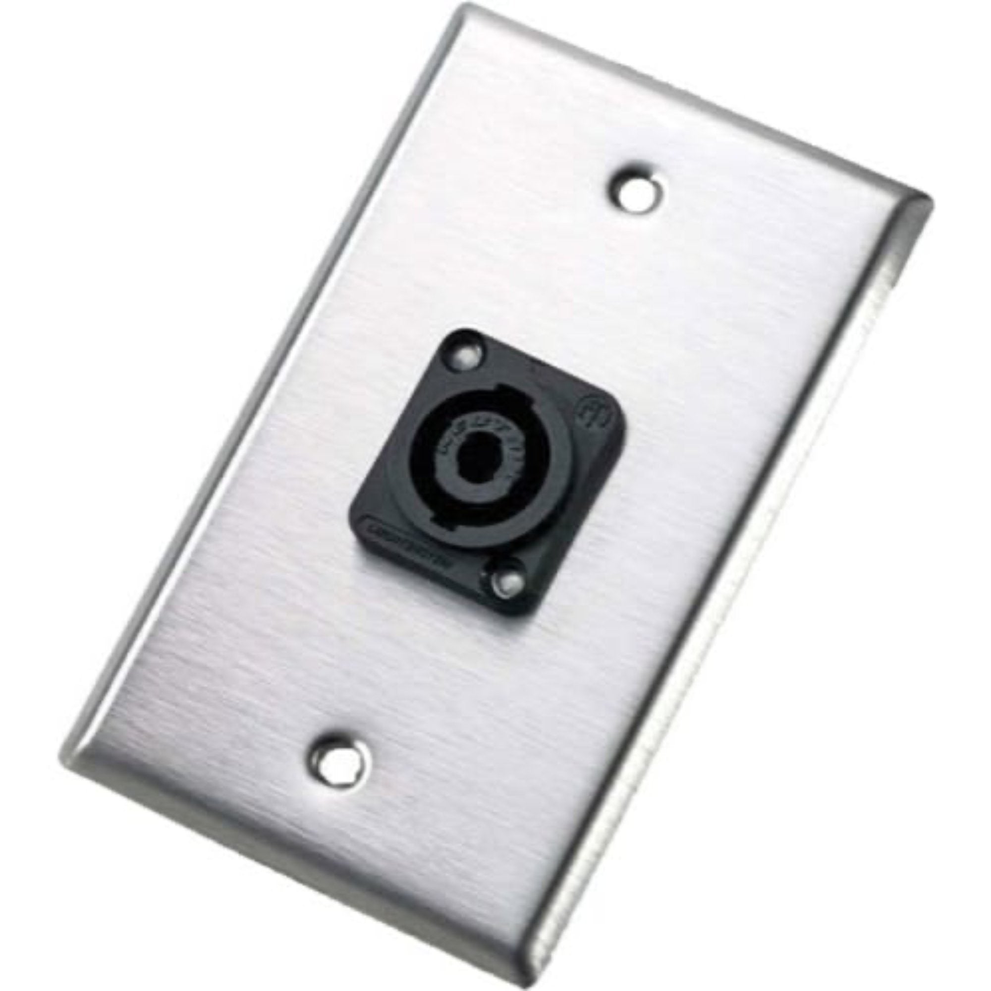 Neutrik 104L Single Gang Wall Plate with NL4MP speakON (5 Pack)