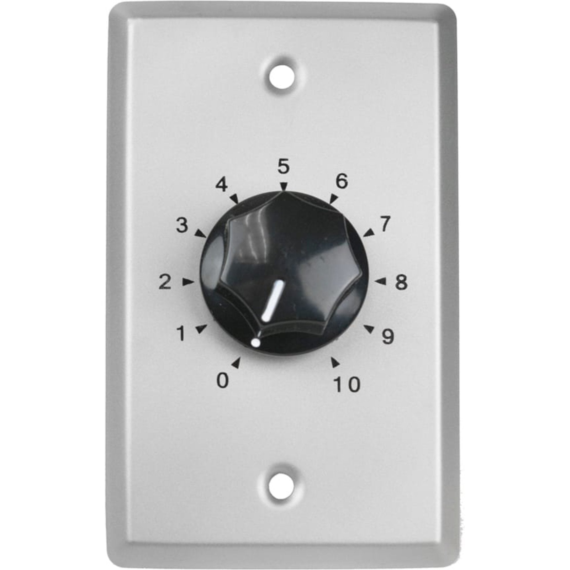 Lowell 10LVC Single Gang 10W Volume Attenuator (Stainless Steel)