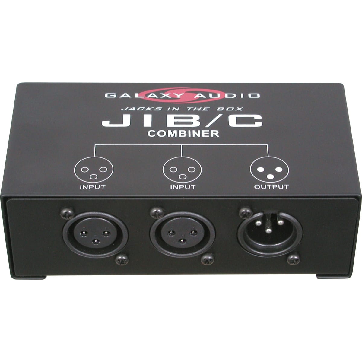 Galaxy Audio JIB/C Jacks in the Box XLR & Microphone Combiner