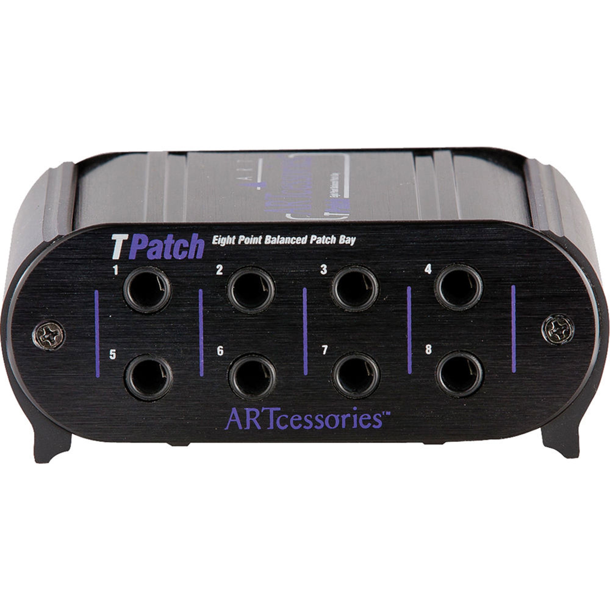 ART TPatch 8-Channel Balanced 1/4 TRS Patch Bay
