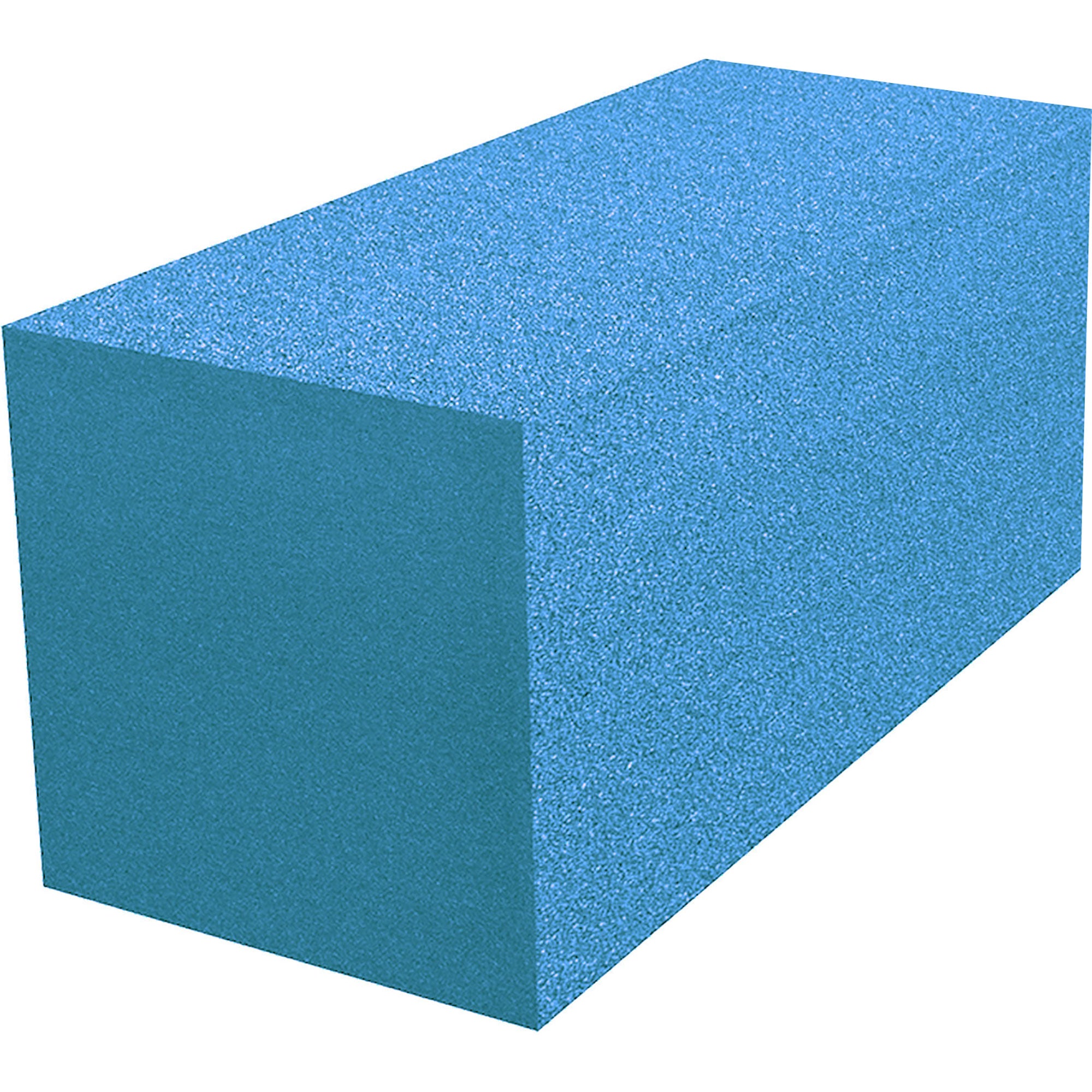 Performance Audio 12" x 12" x 24" Corner Fill Acoustic Foam Block (Blue)