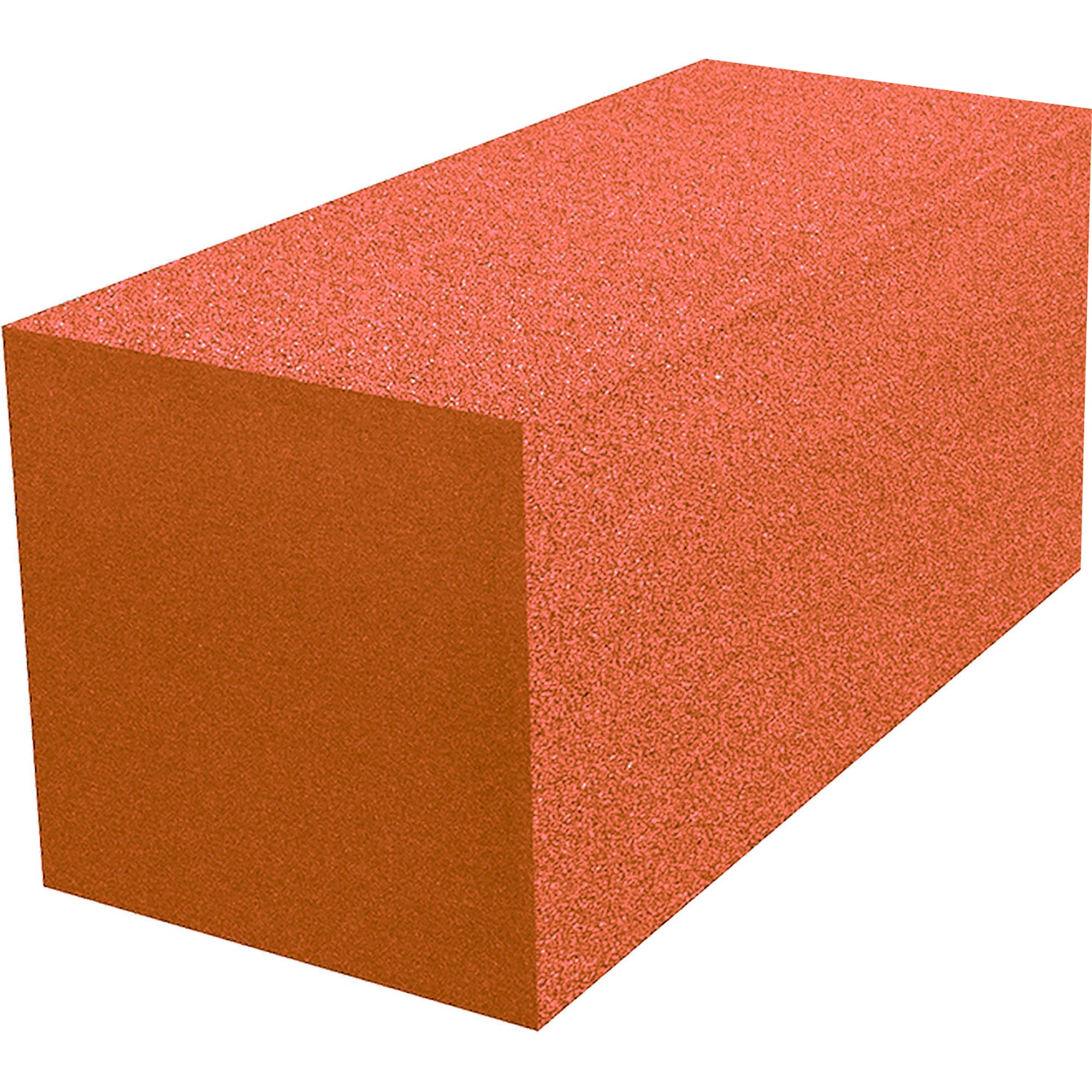 Performance Audio 12" x 12" x 24" Corner Fill Acoustic Foam Block (Orange)