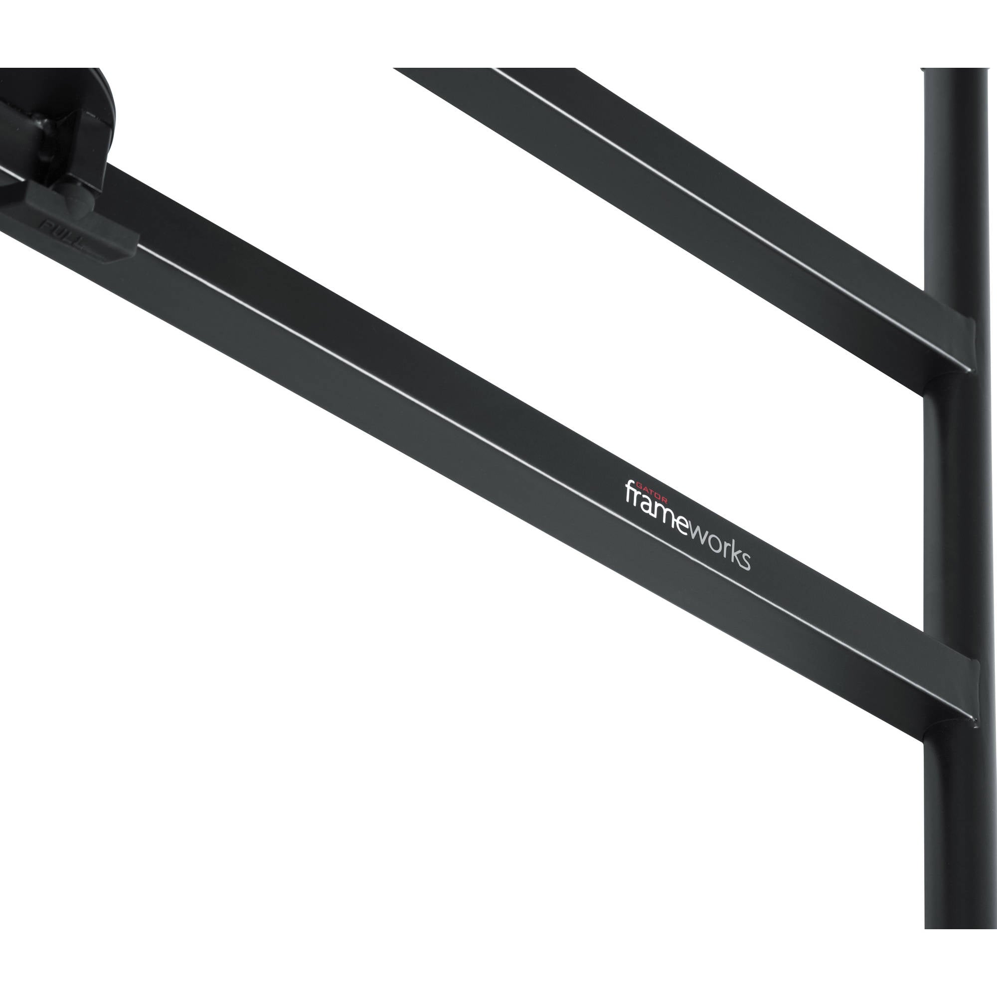 Gator Frameworks GFW-KEY-5100X Deluxe 2 Tier X-Style Keyboard Stand (Black)