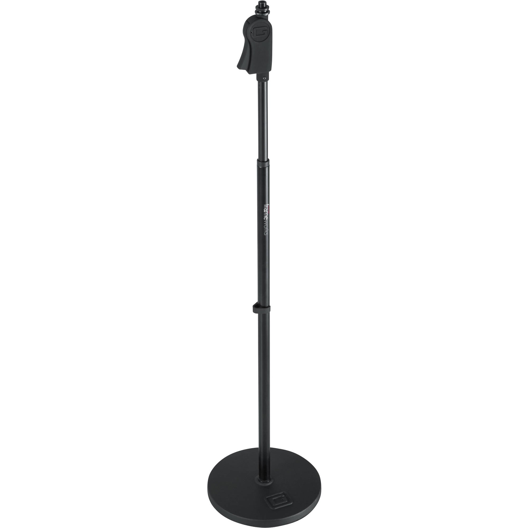 Gator Frameworks GFW-MIC-1000 Standard 10" Round Base Mic Stand