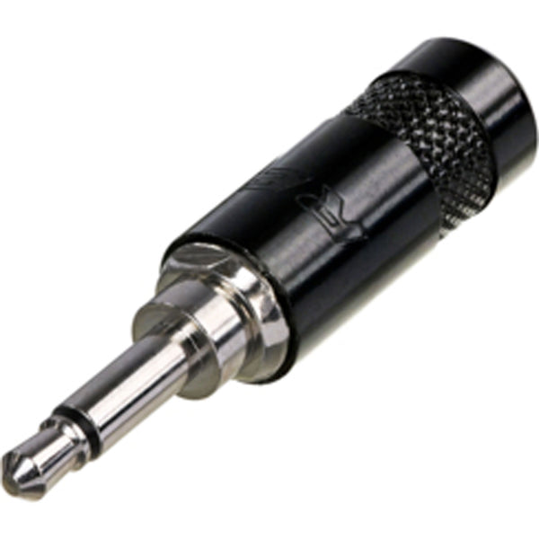 Neutrik Rean NYS226B 3.5mm Mono Phone Plug (Black/Silver)