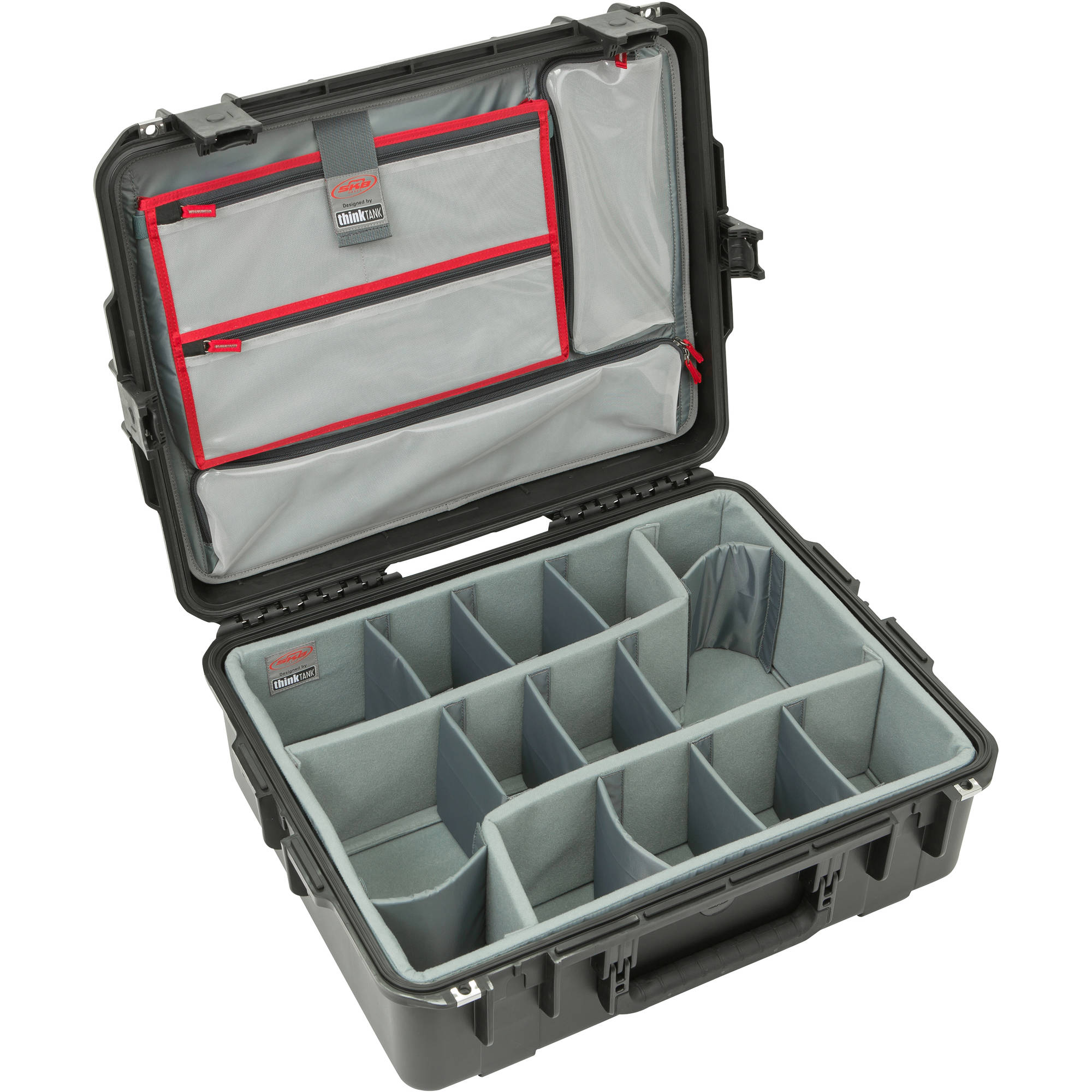 SKB 3i-2217-8DL iSeries Waterproof Case (Think Tank Designed Dividers & Lid Organizer)
