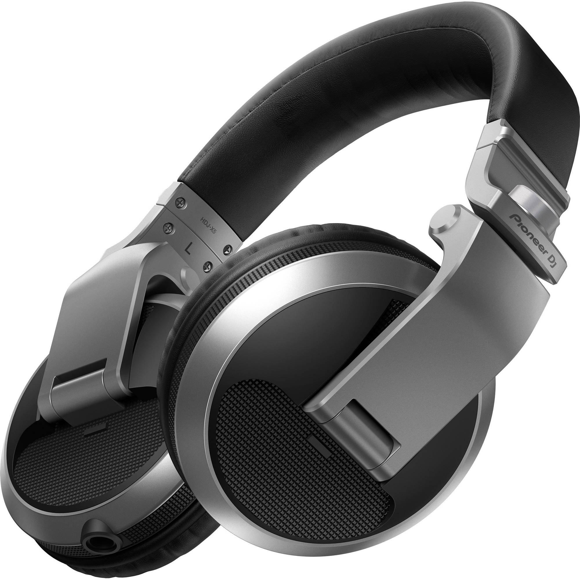 Pioneer DJ HDJ-X5 Over-Ear DJ Headphones (Silver)