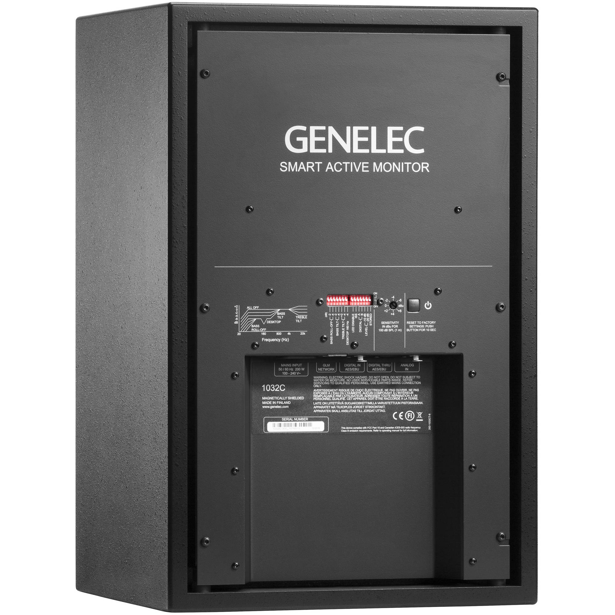 Genelec 1032CPM 10" SAM Series Active Studio Monitor (Dark Grey)