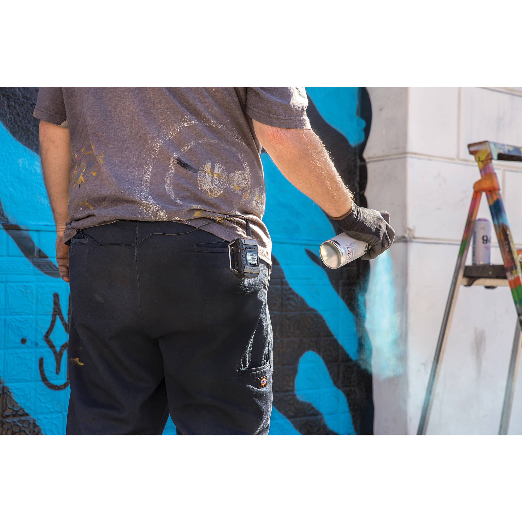 Zoom F1-LP Portable Field Recorder with Lavalier Microphone