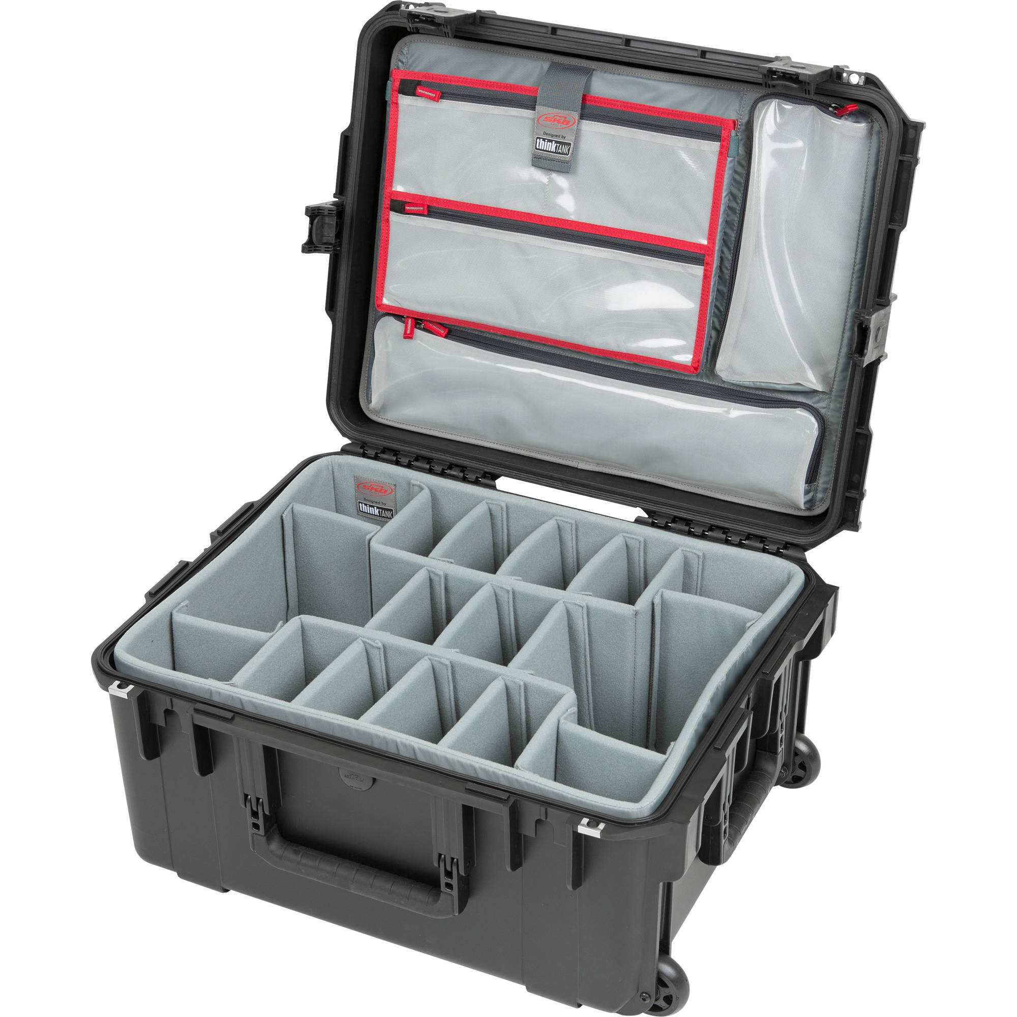 SKB 3i-2217-10PL iSeries Waterproof Case (Think Tank Designed Photo Dividers & Lid Organizer)