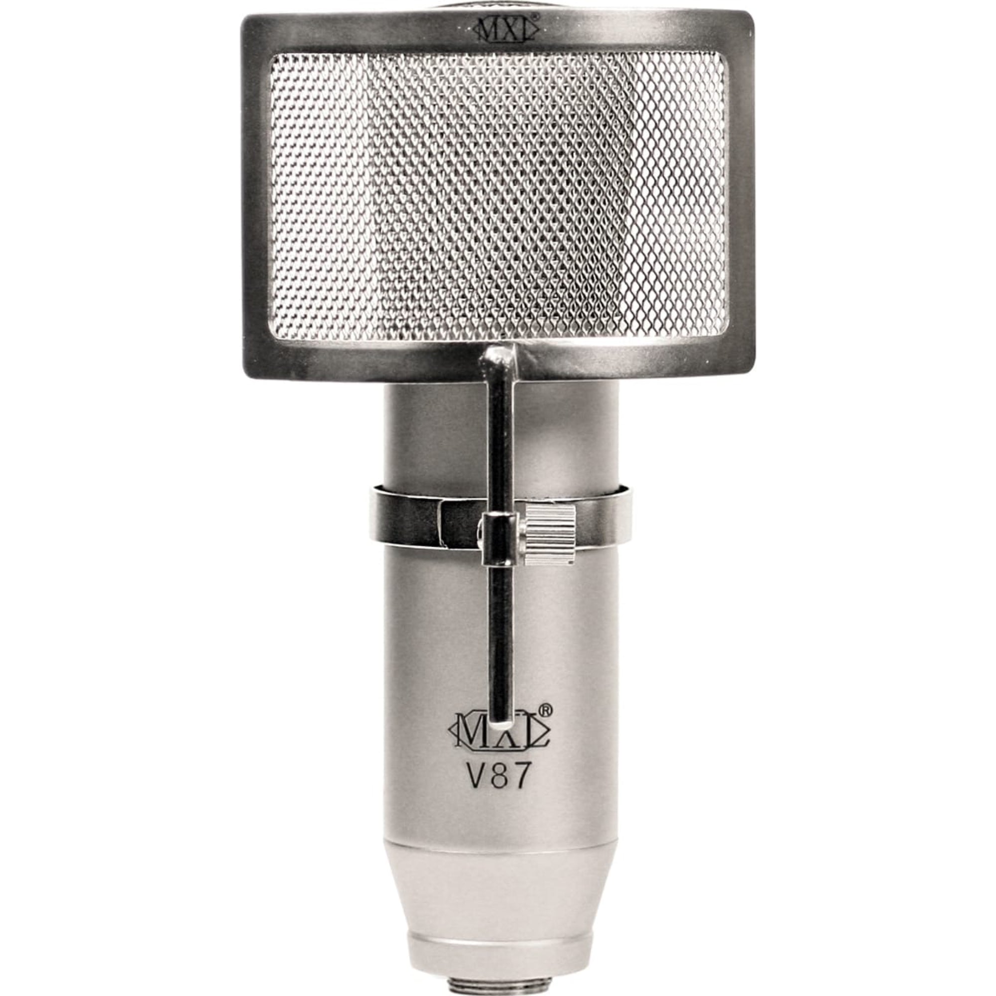 MXL V87 Low-Noise Condenser Microphone (Nickel Plated)