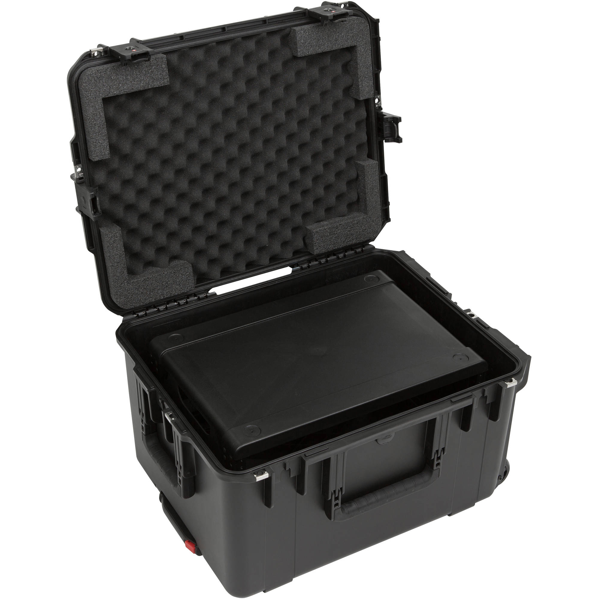 SKB 3i-2217M124U iSeries Injection Molded Fly Rack with Wheels (4U, 13" Rack Depth)