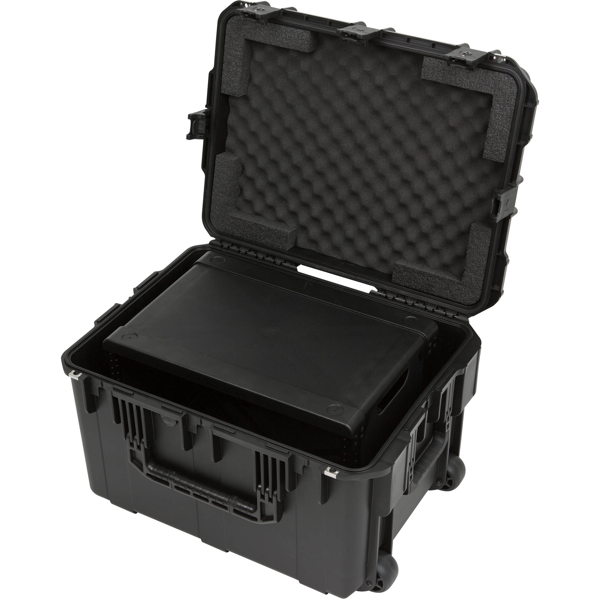 SKB 3i-2317M146U iSeries Injection Molded Fly Rack with Wheels (6U, 13" Rack Depth)