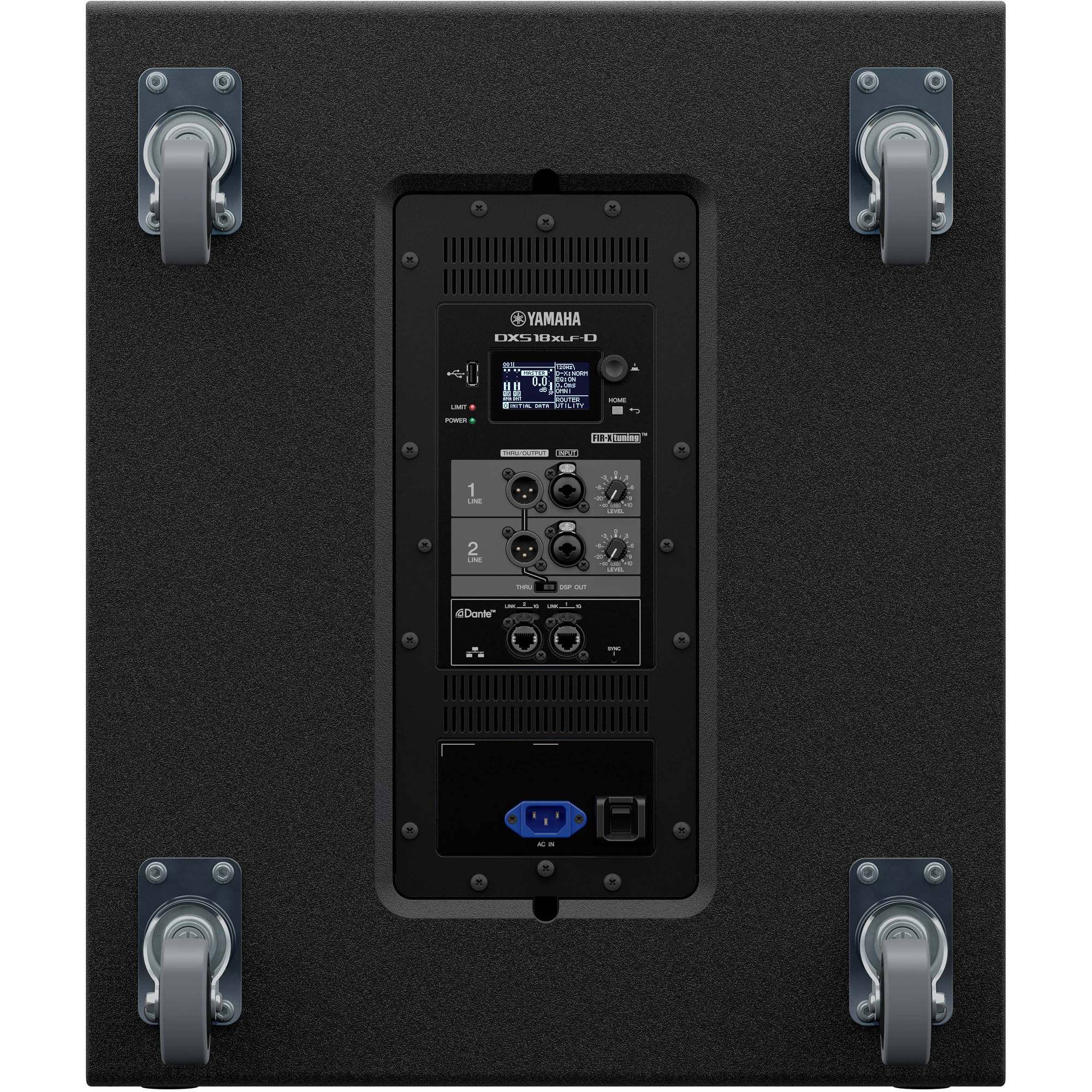 Yamaha DXS18XLF-D 1600W 18" Powered Subwoofer (Dante-Equipped)