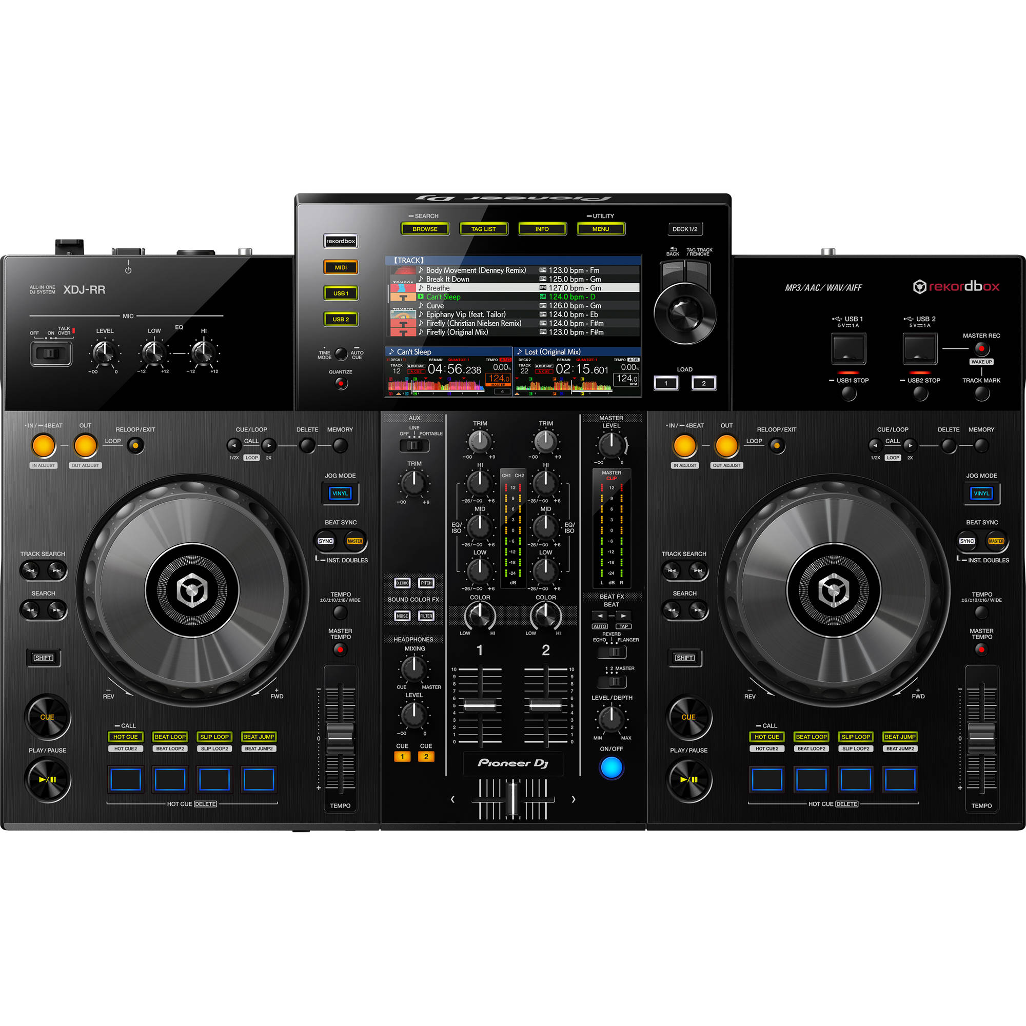 Pioneer DJ XDJ-RR All-In-One DJ System for rekordbox