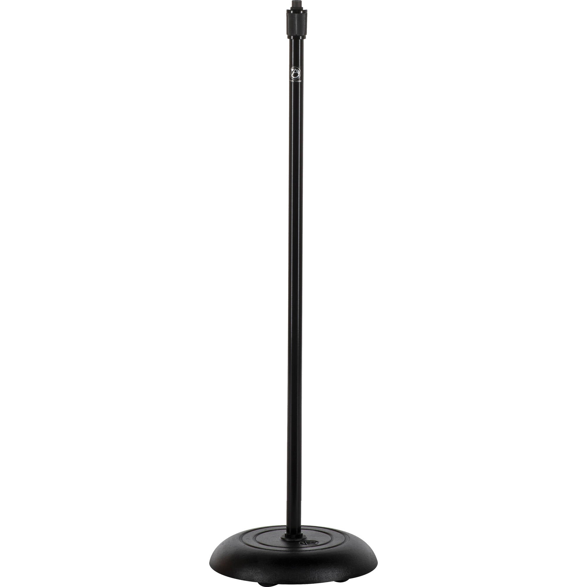 AtlasIED MS-10CE All-Purpose Round Base Microphone Stand (Black)