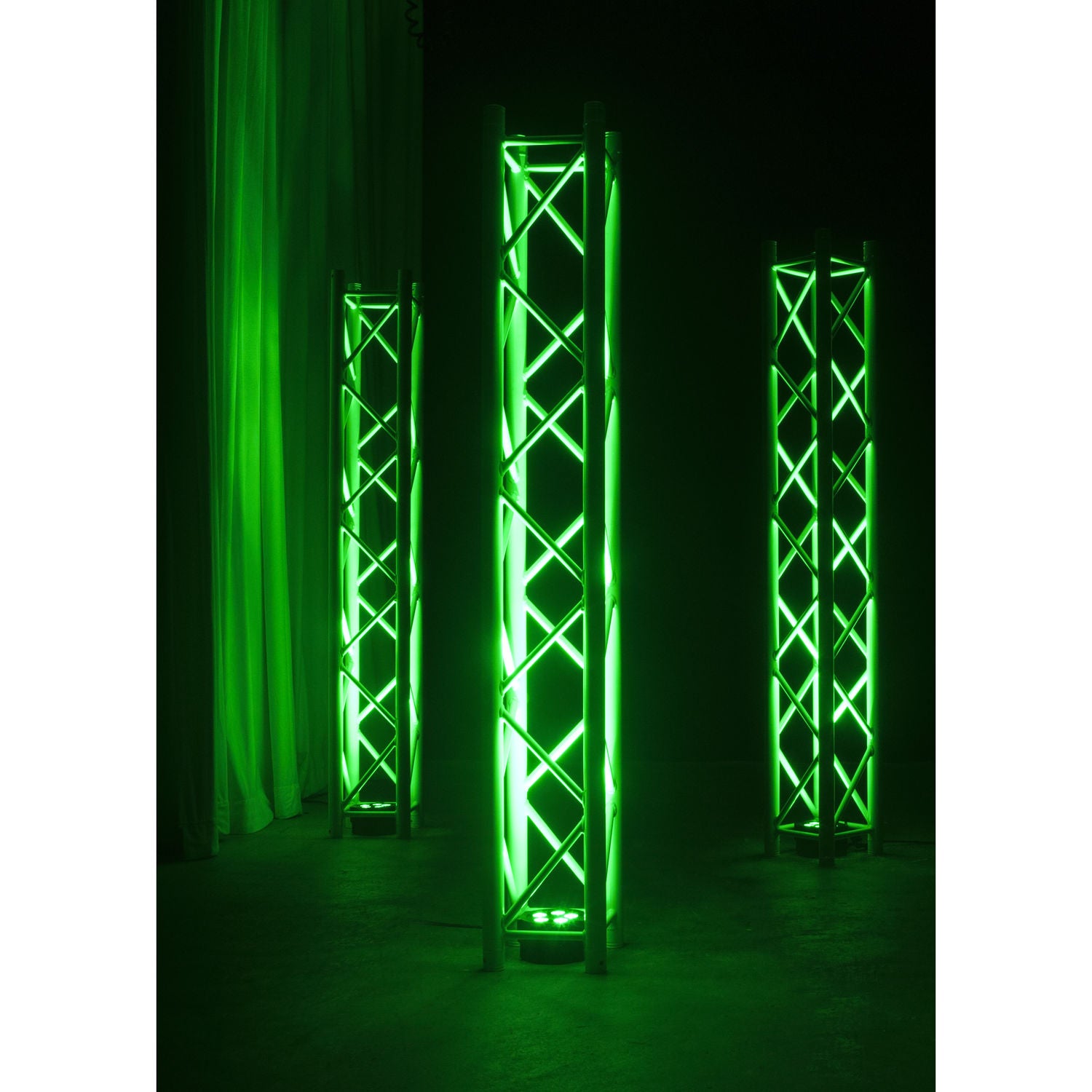 American DJ 5PX HEX LED Par Wash Fixture (RGBAW+UV, Black)