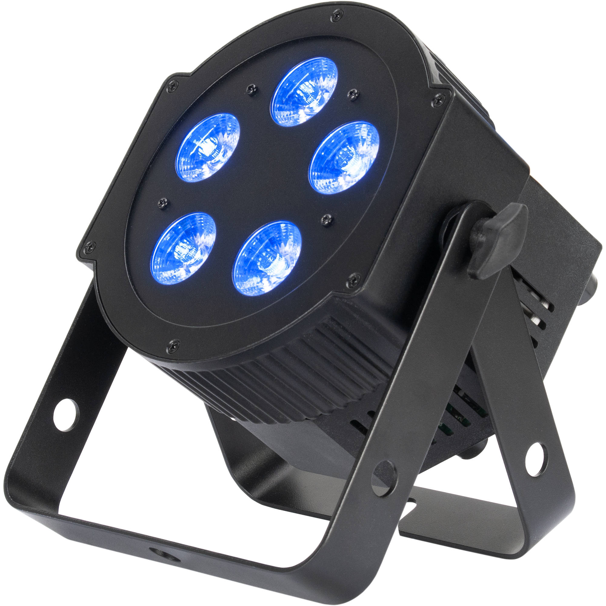 American DJ 5PX HEX LED Par Wash Fixture (RGBAW+UV, Black)