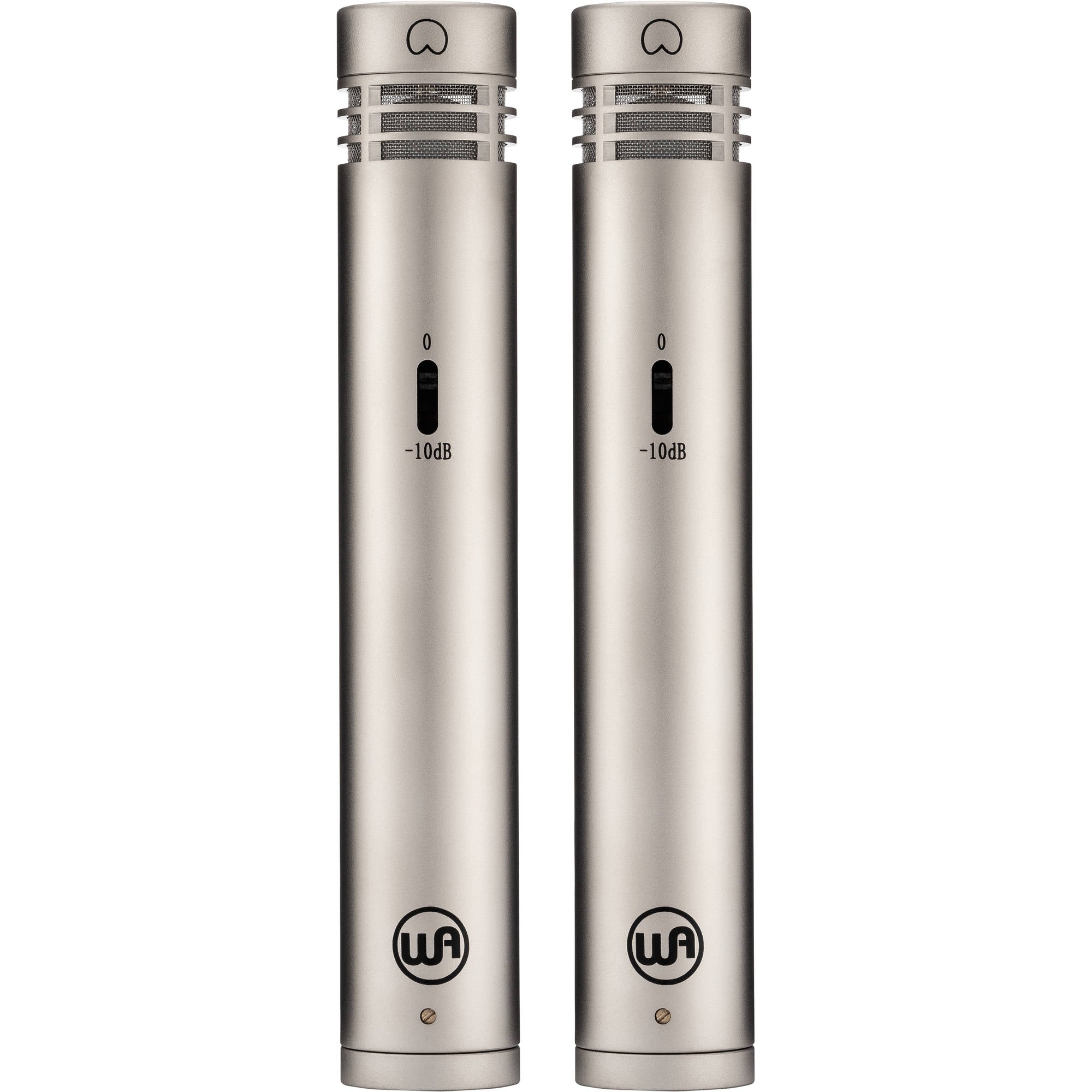 Warm Audio WA-84 Small Diaphragm Condenser Microphone (Stereo Pair, Nickel)