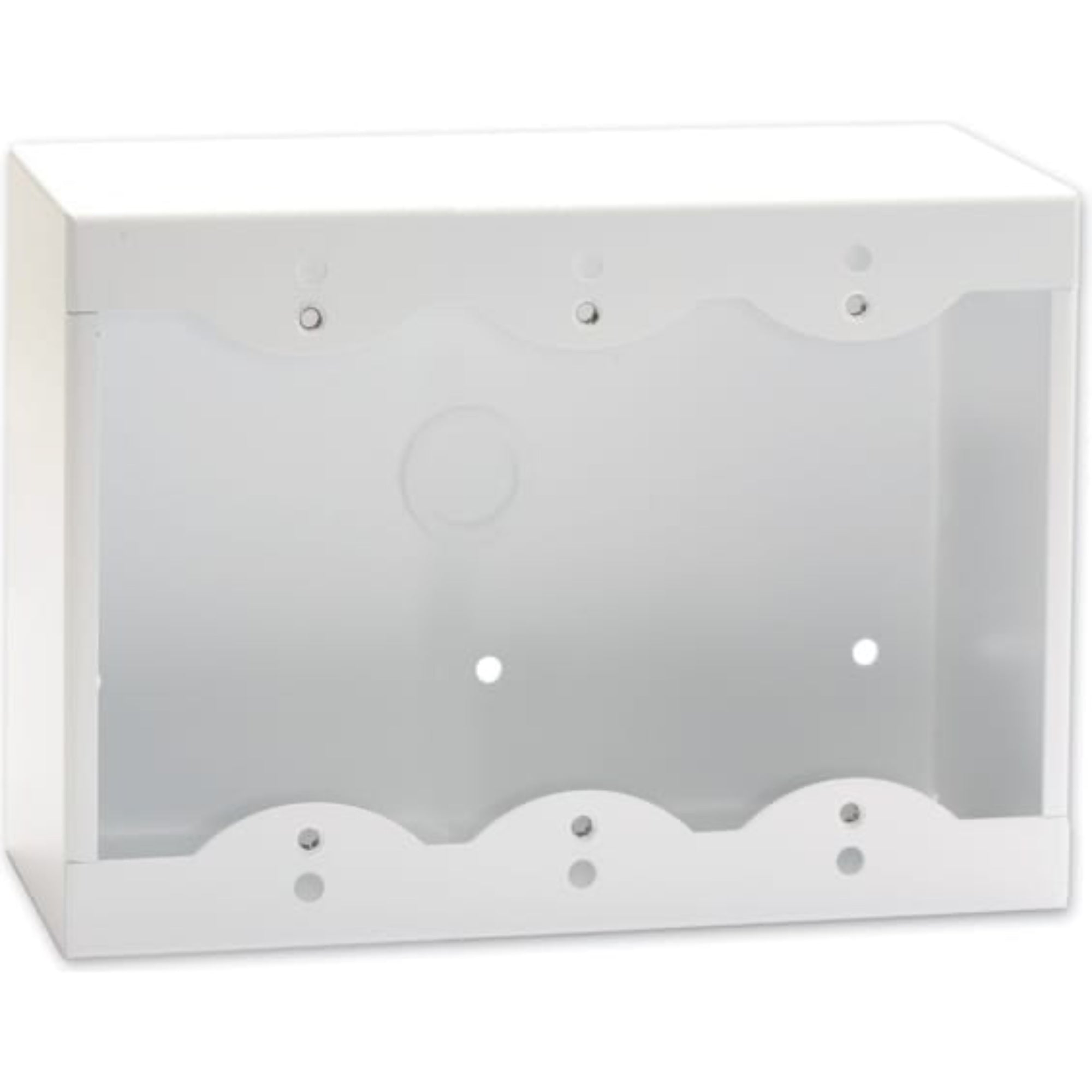 RDL SMB-3W Surface Mount Box (White)