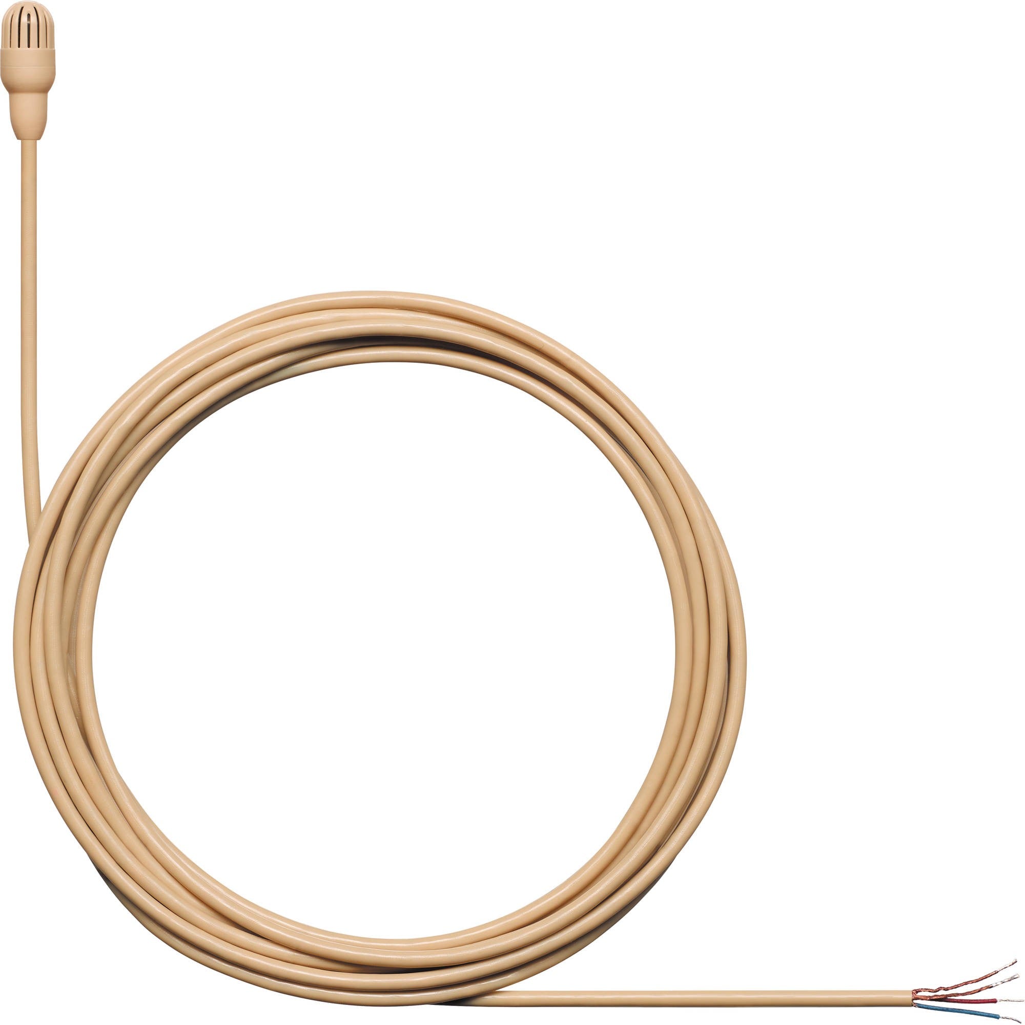 Shure TwinPlex TL47 Omnidirectional Lavalier Microphone with Accessories (Pigtail, Tan)