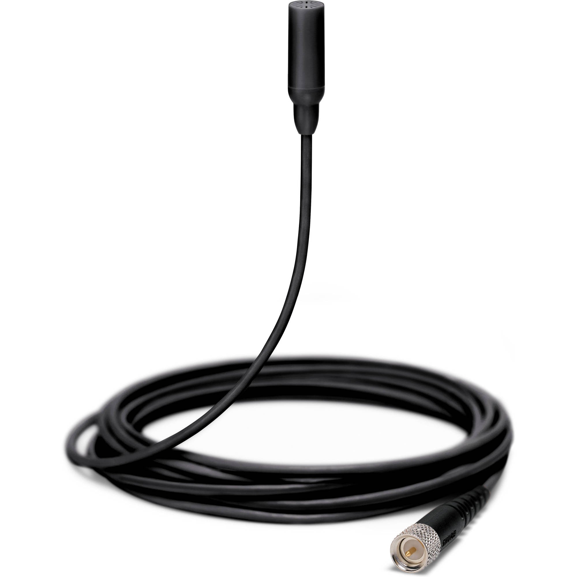 Shure TwinPlex TL48 Omnidirectional Lavalier Microphone (Microdot, Black)