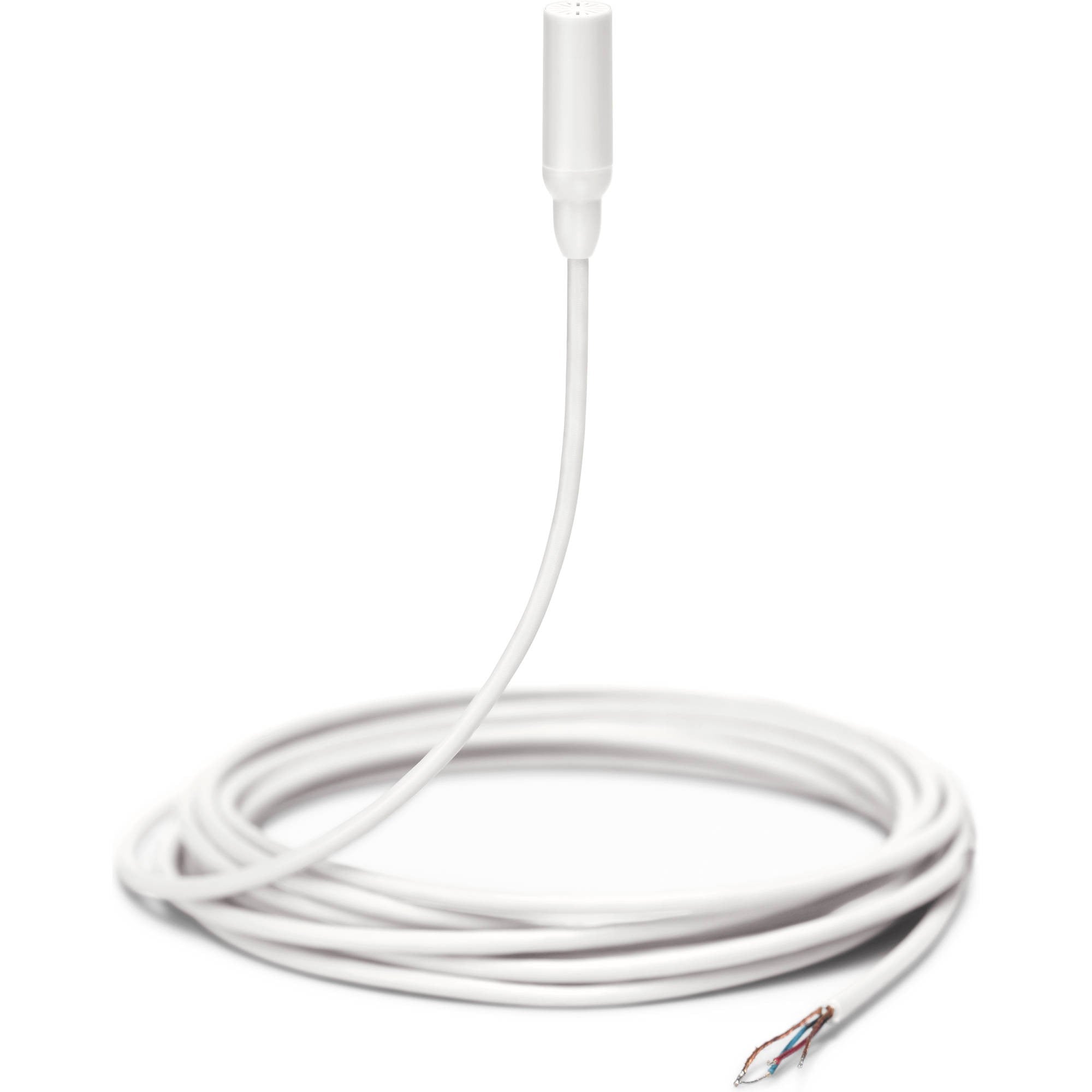 Shure TwinPlex TL48 Omnidirectional Lavalier Microphone (Pigtail, White)