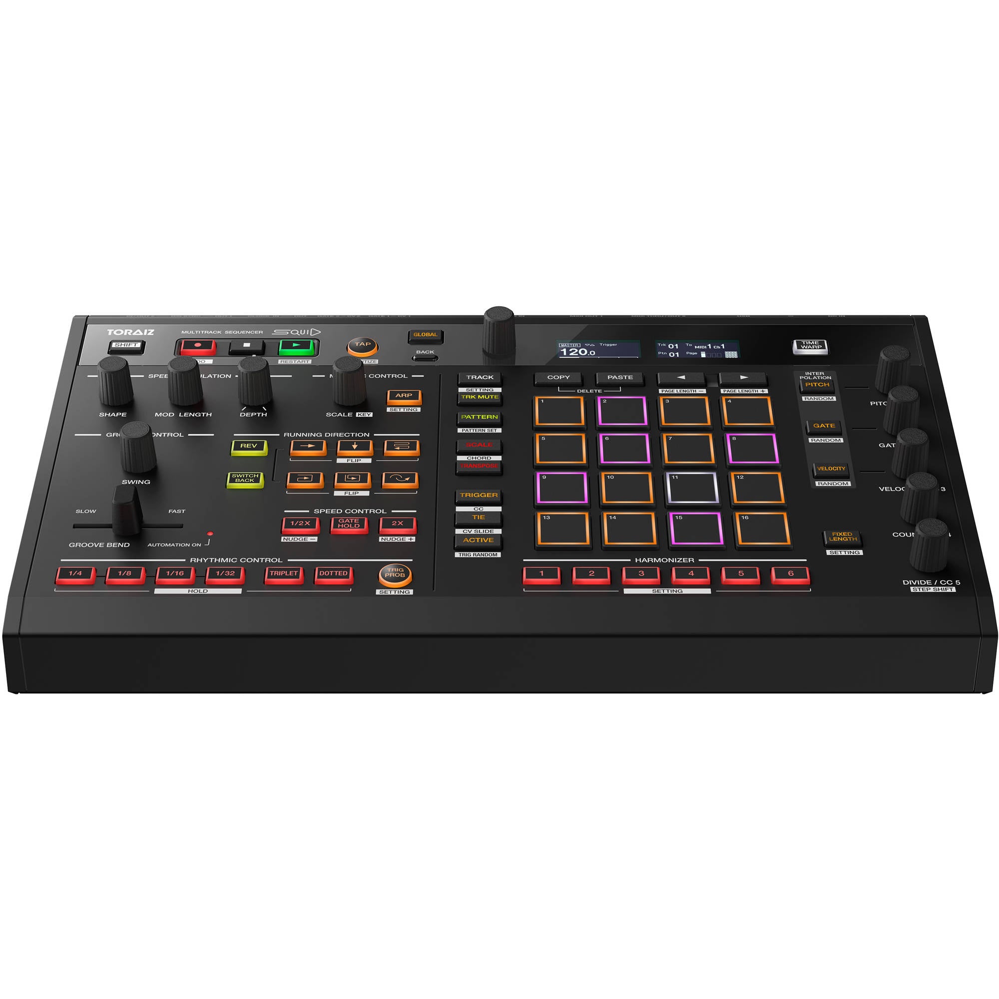 Pioneer DJ Toraiz SQUID Creative Multitrack Sequencer