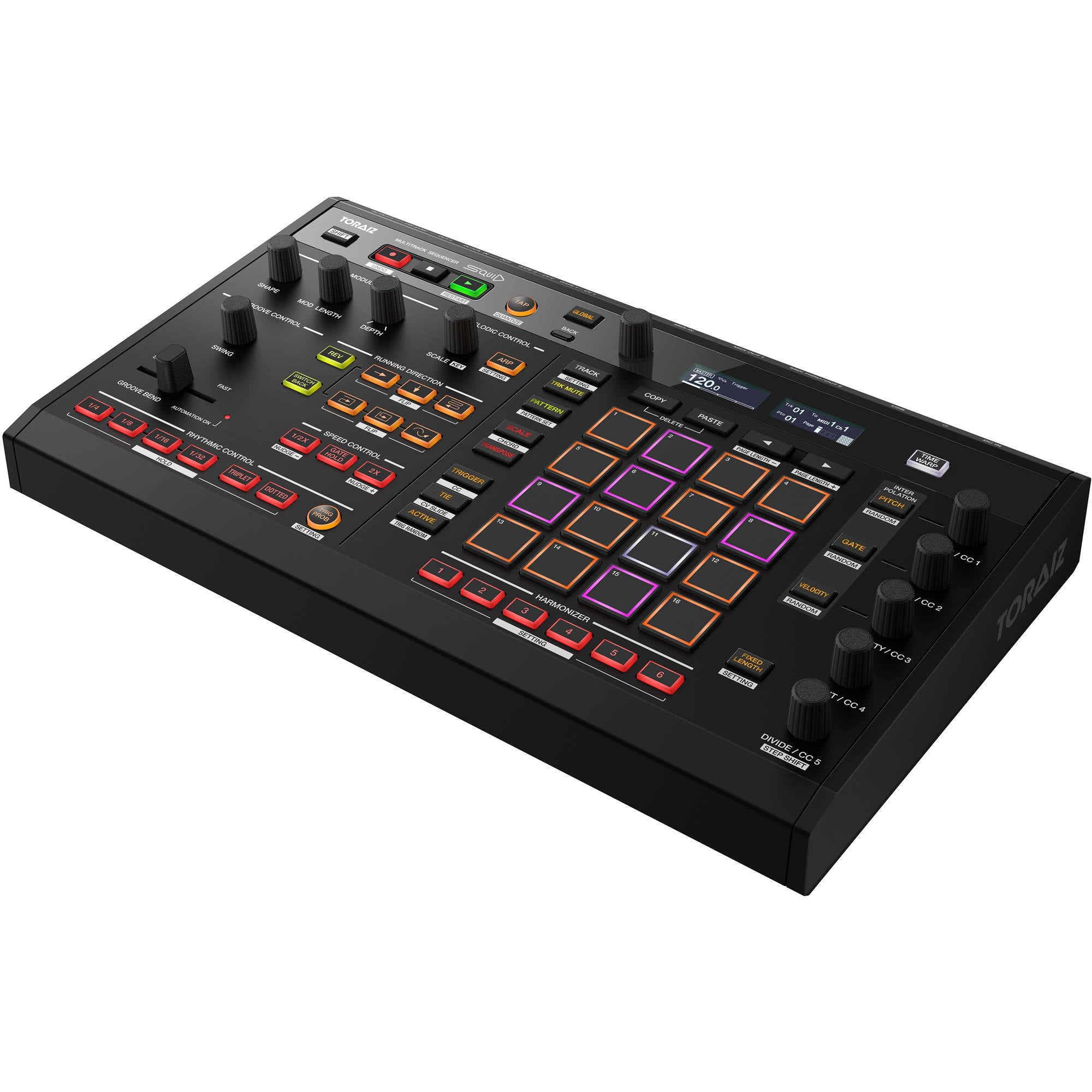 Pioneer DJ Toraiz SQUID Creative Multitrack Sequencer