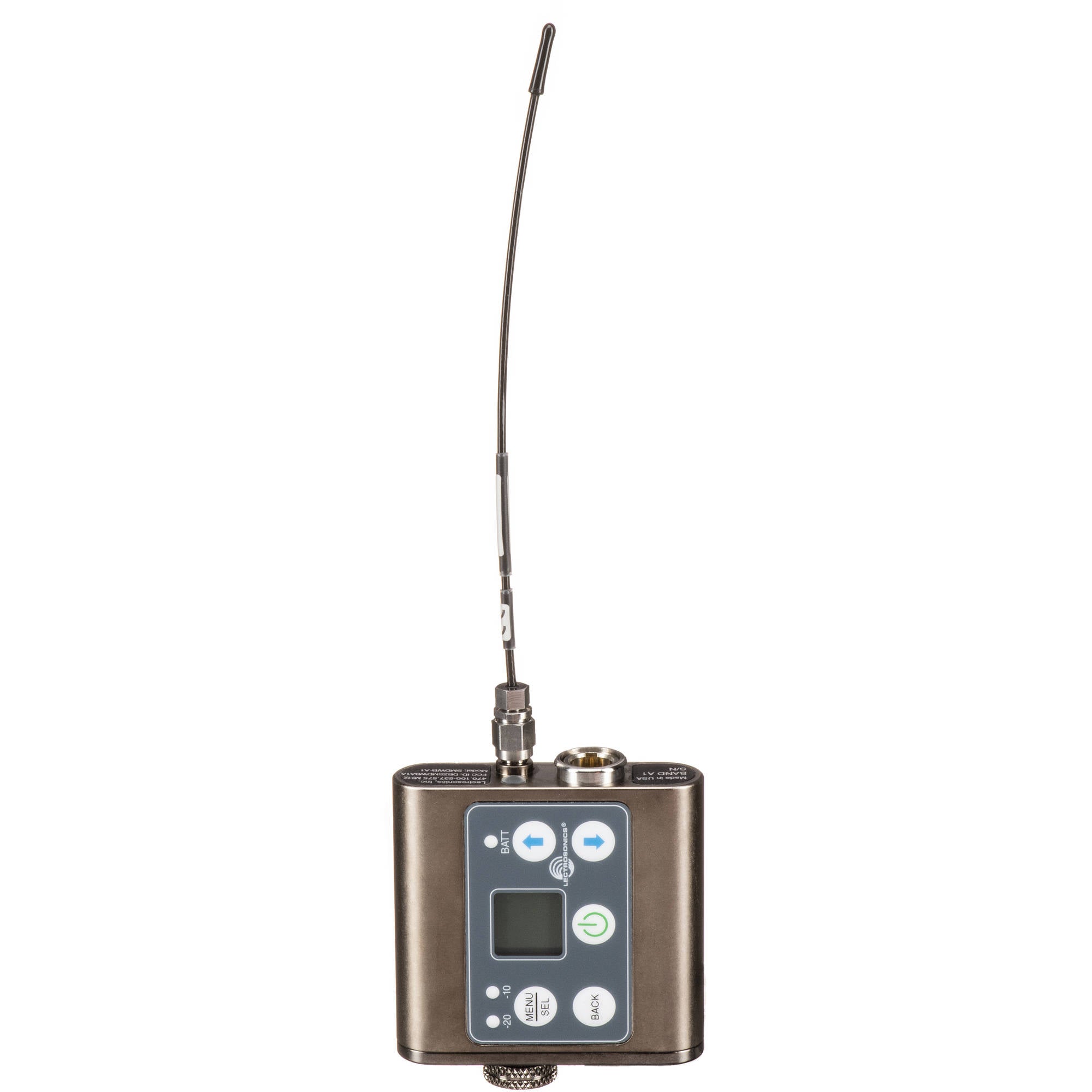 Lectrosonics SMDWB Wideband Beltpack Transmitter (Band B1, 537.600-607.950 MHz)